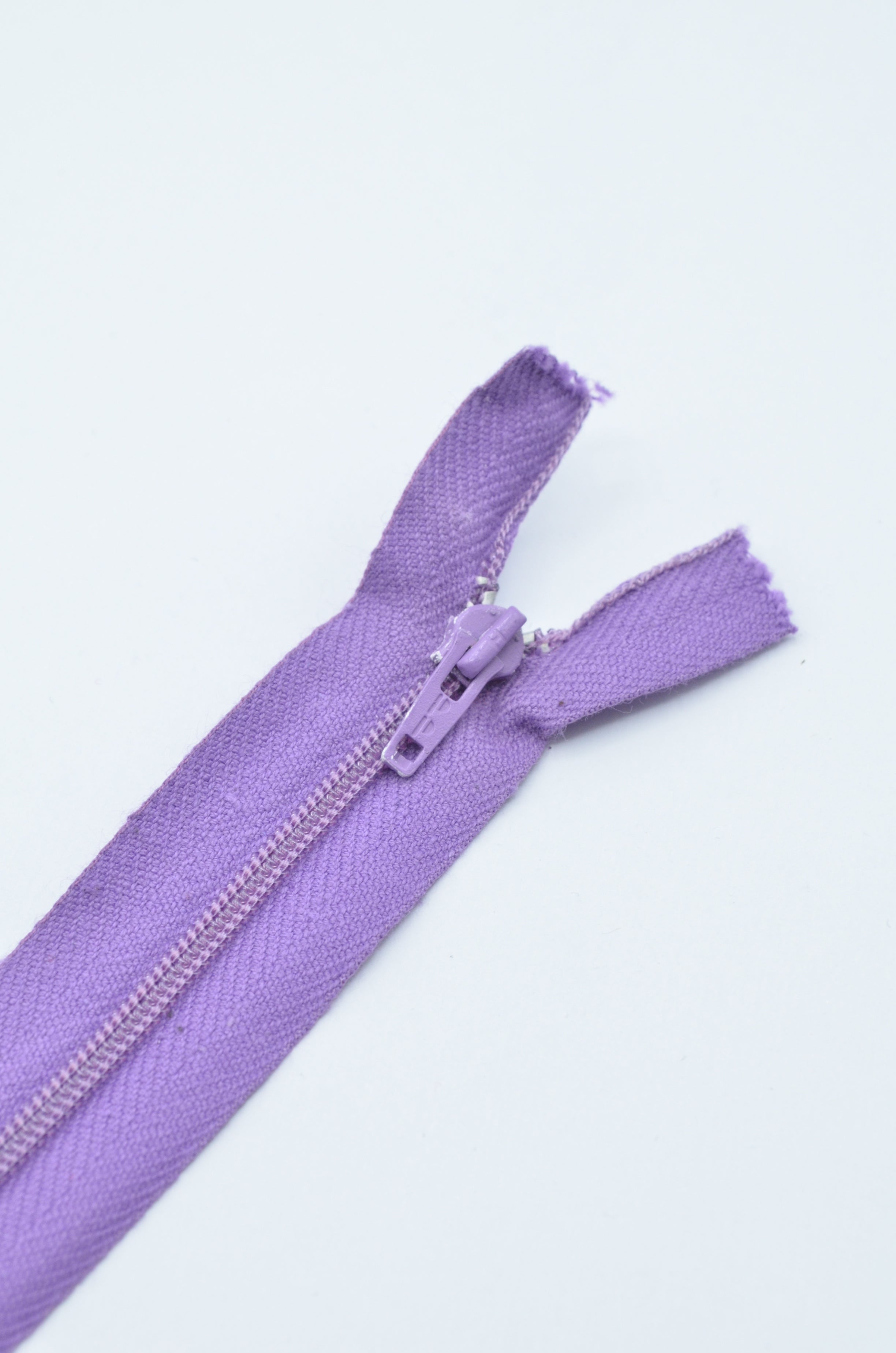 Fermoar Normal De Plastic 18cm, Lila