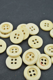 Nasturi De Plastic 18mm, Crem