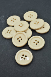 Nasturi De Plastic 21mm, Crem