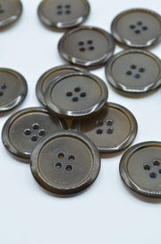 Nasturi De Plastic 22mm, Maro