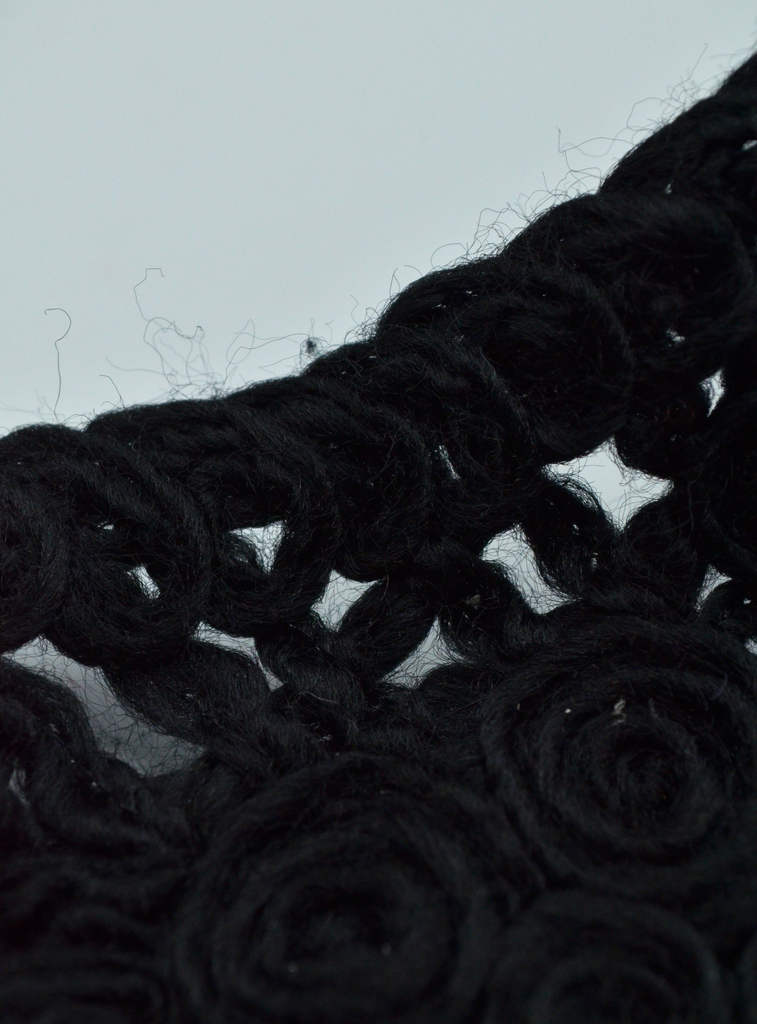 Guler Decorativ - Negru