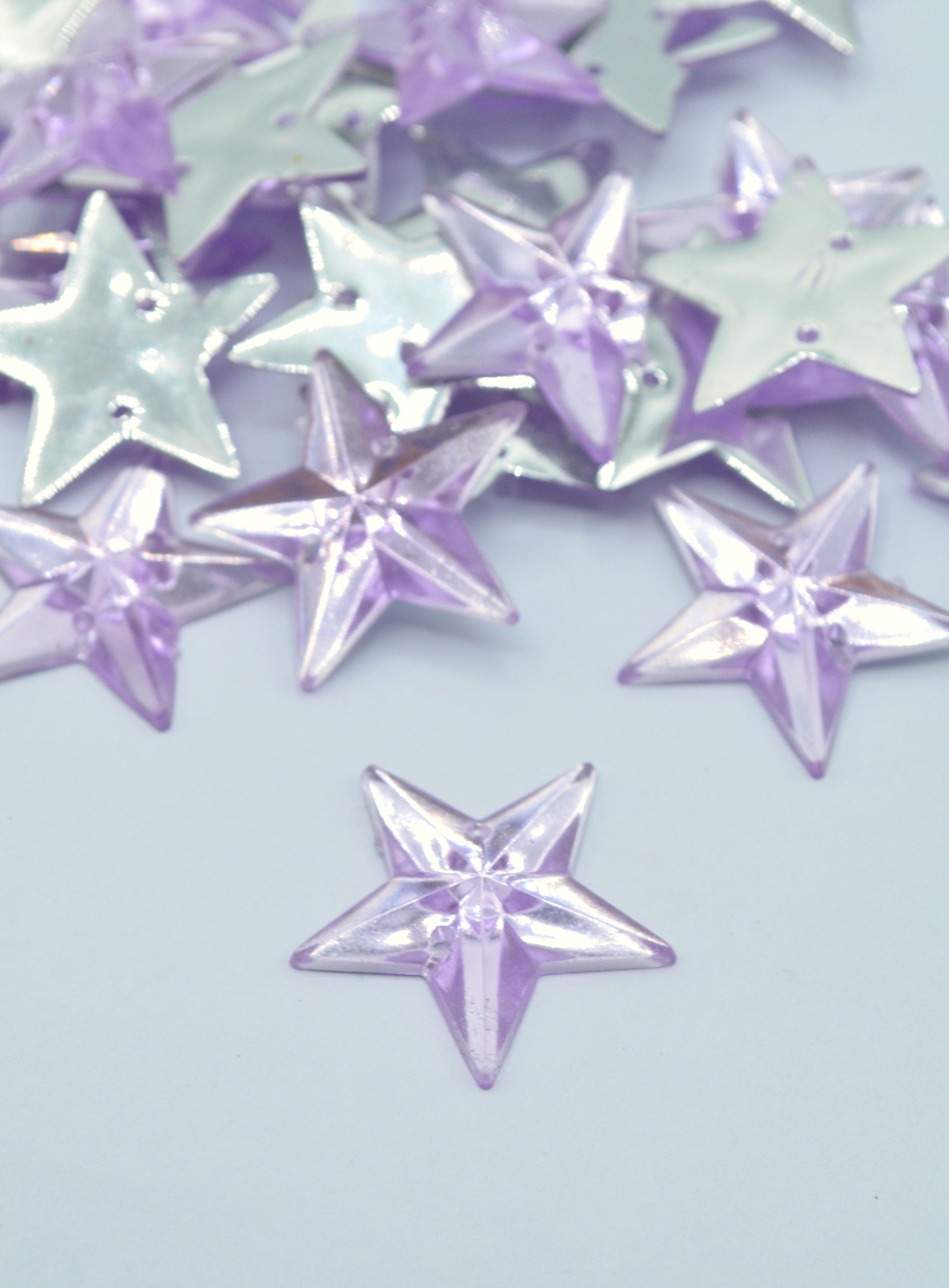 Pietre De Plastic De Cusut 23mm, (15-20gr/Pachet)