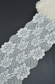 Dantela Elastica 13cm, Crem