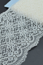 Dantela Elastica 16cm, Ivoire