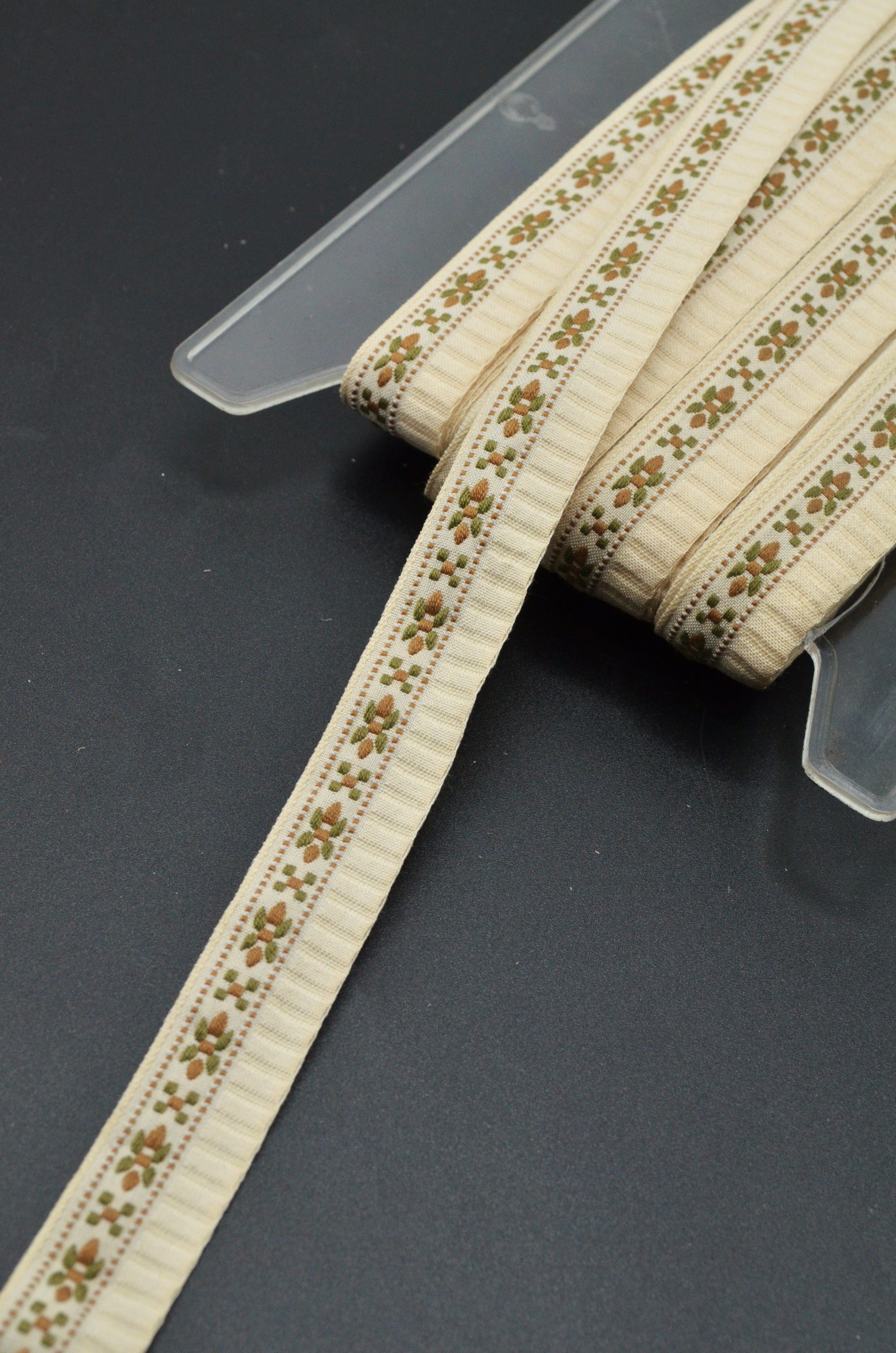 Banda Decorativa 1.90cm, Crem