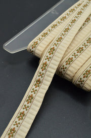 Banda Decorativa 1.90cm, Crem