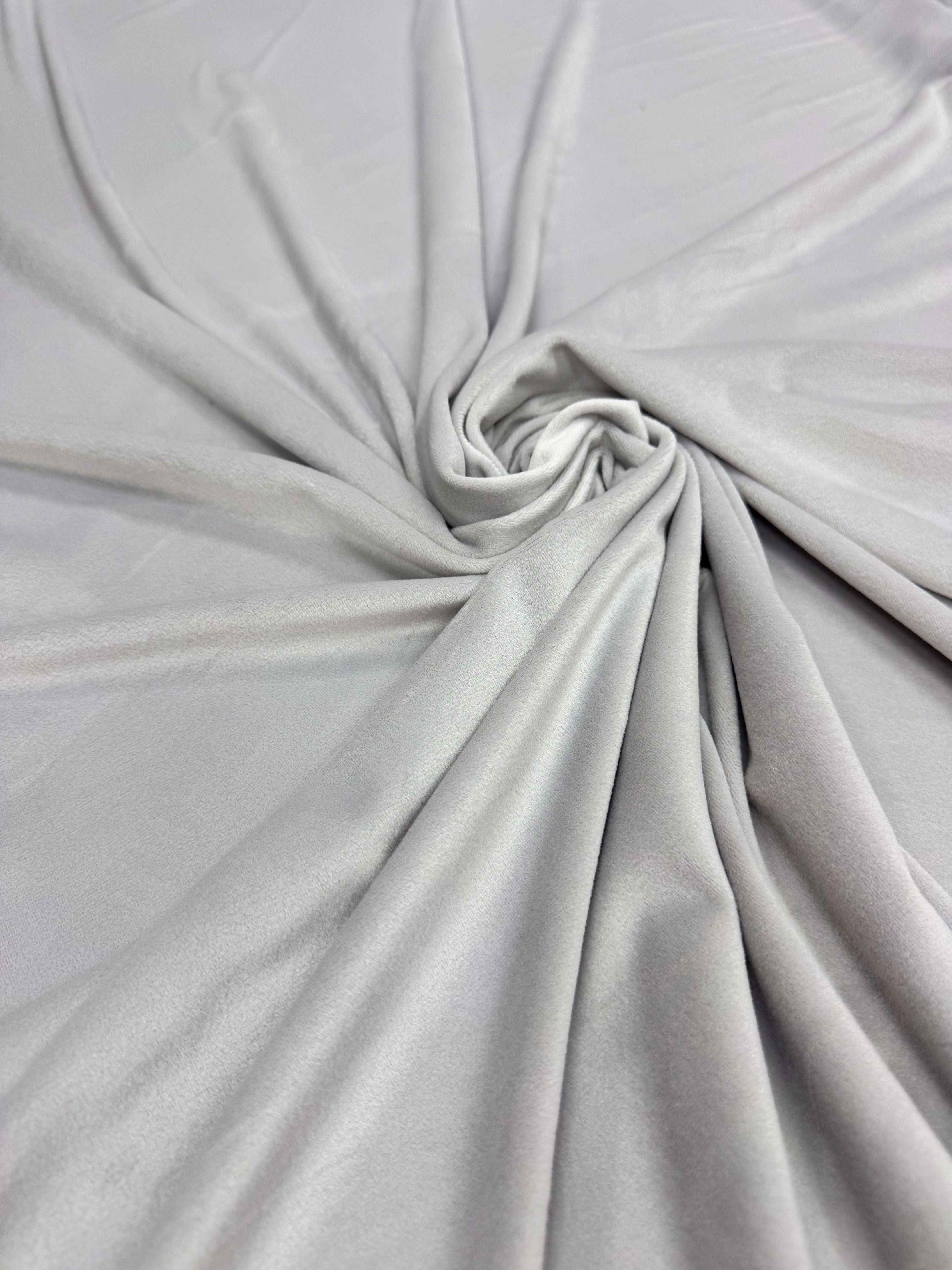 Catifea Elastica Soft - Gri Deschis