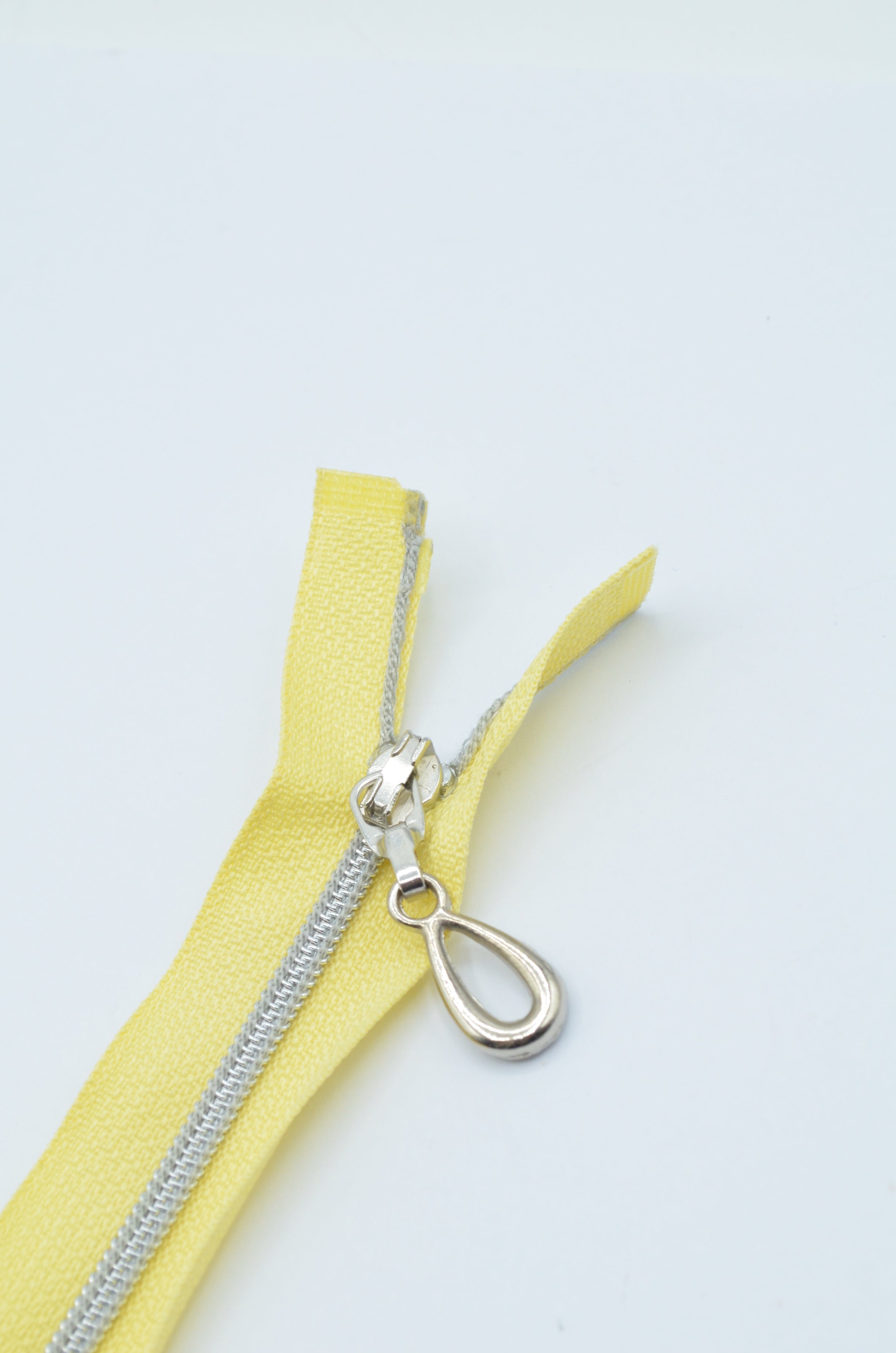 Fermoar De Plastic 4mm Spirala Detasabil 33cm, Galben