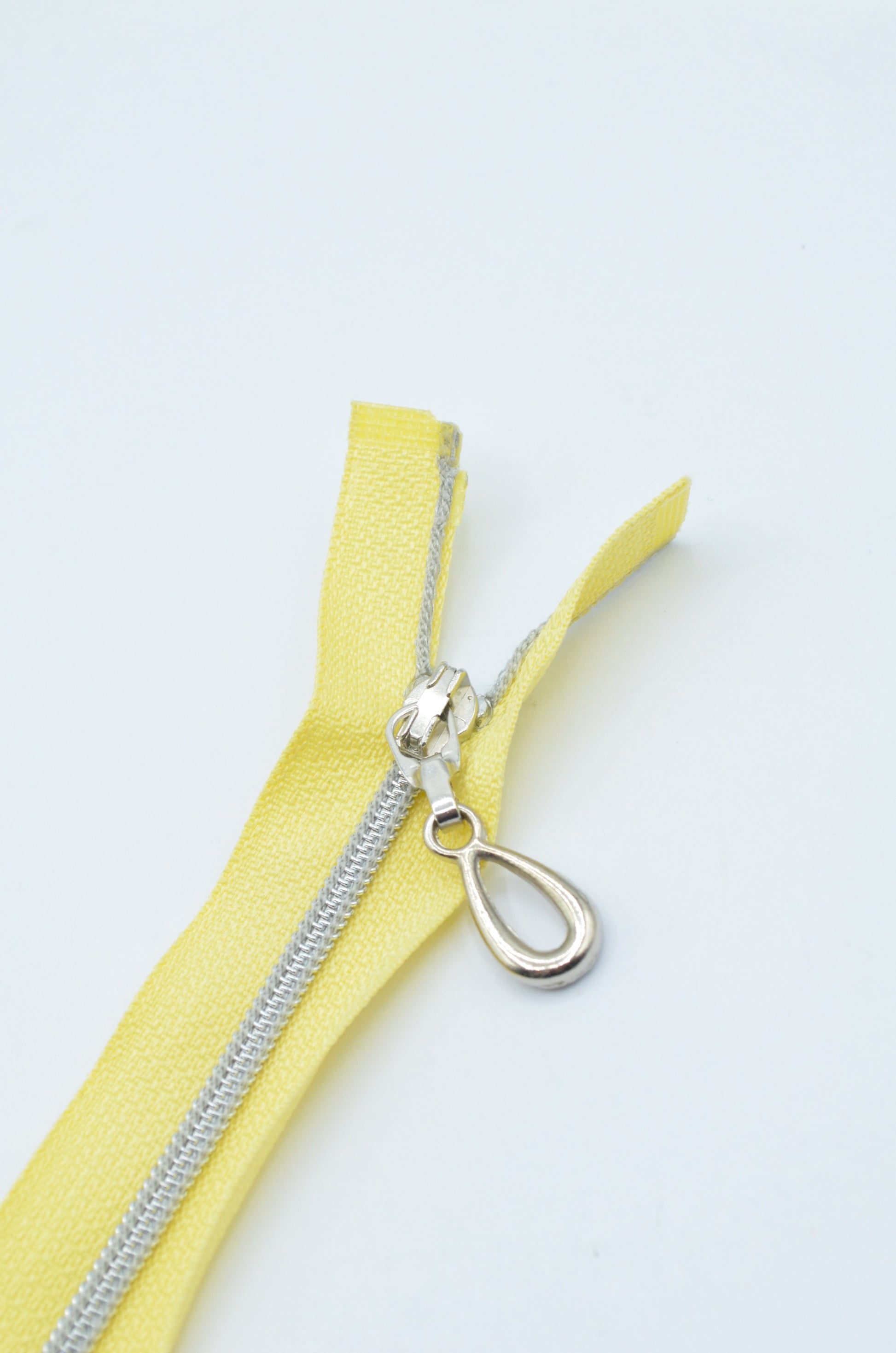 Fermoar De Plastic 4mm Spirala Detasabil 33cm, Galben
