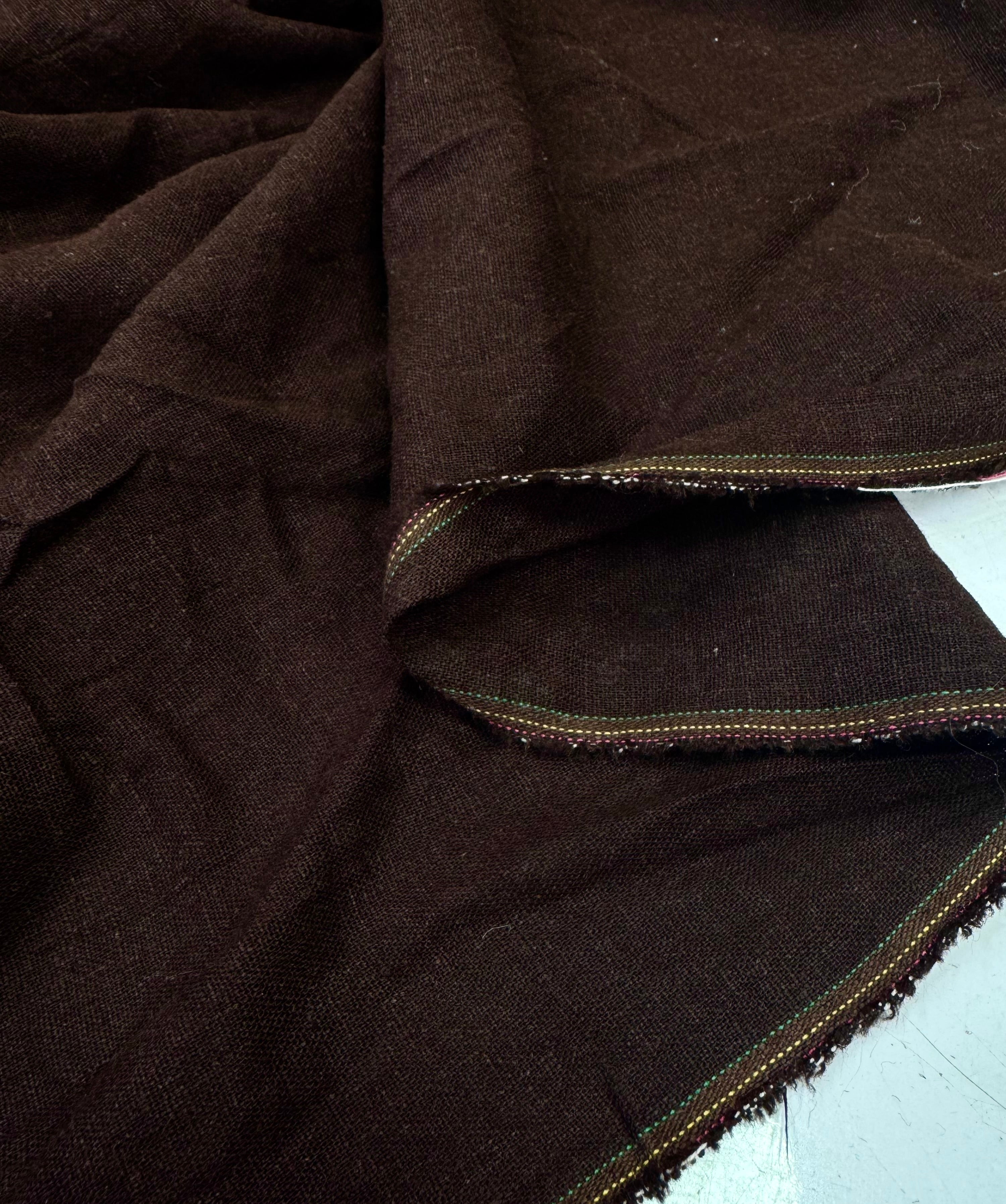 Tesatura In Usor Elastic Maro Ciocolata