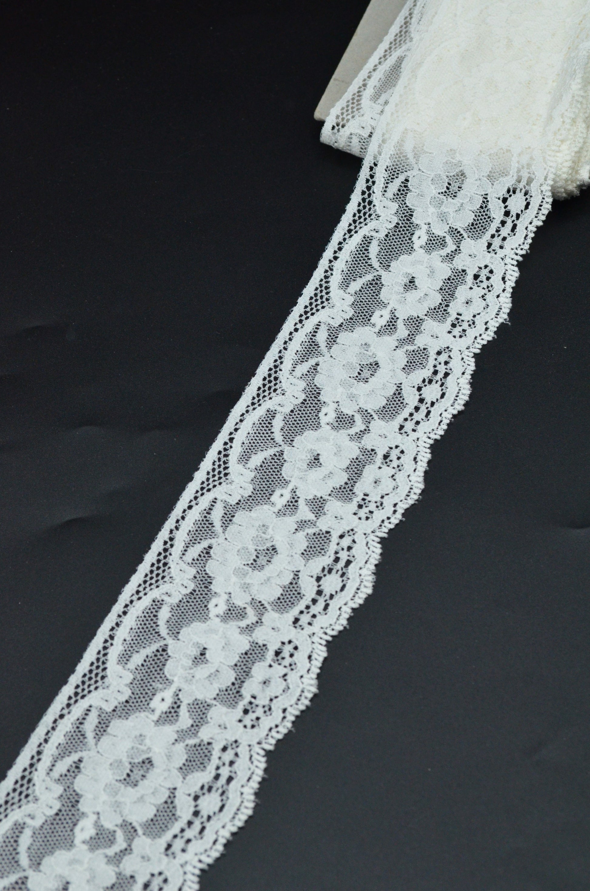 Dantela 6.70cm, Ivoire 