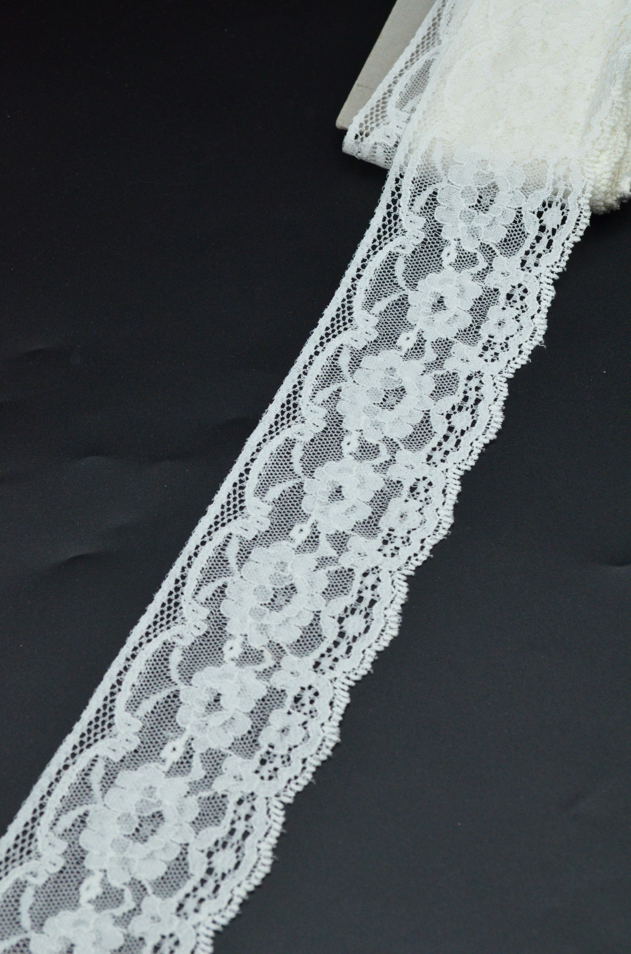 Dantela 6.70cm, Ivoire 