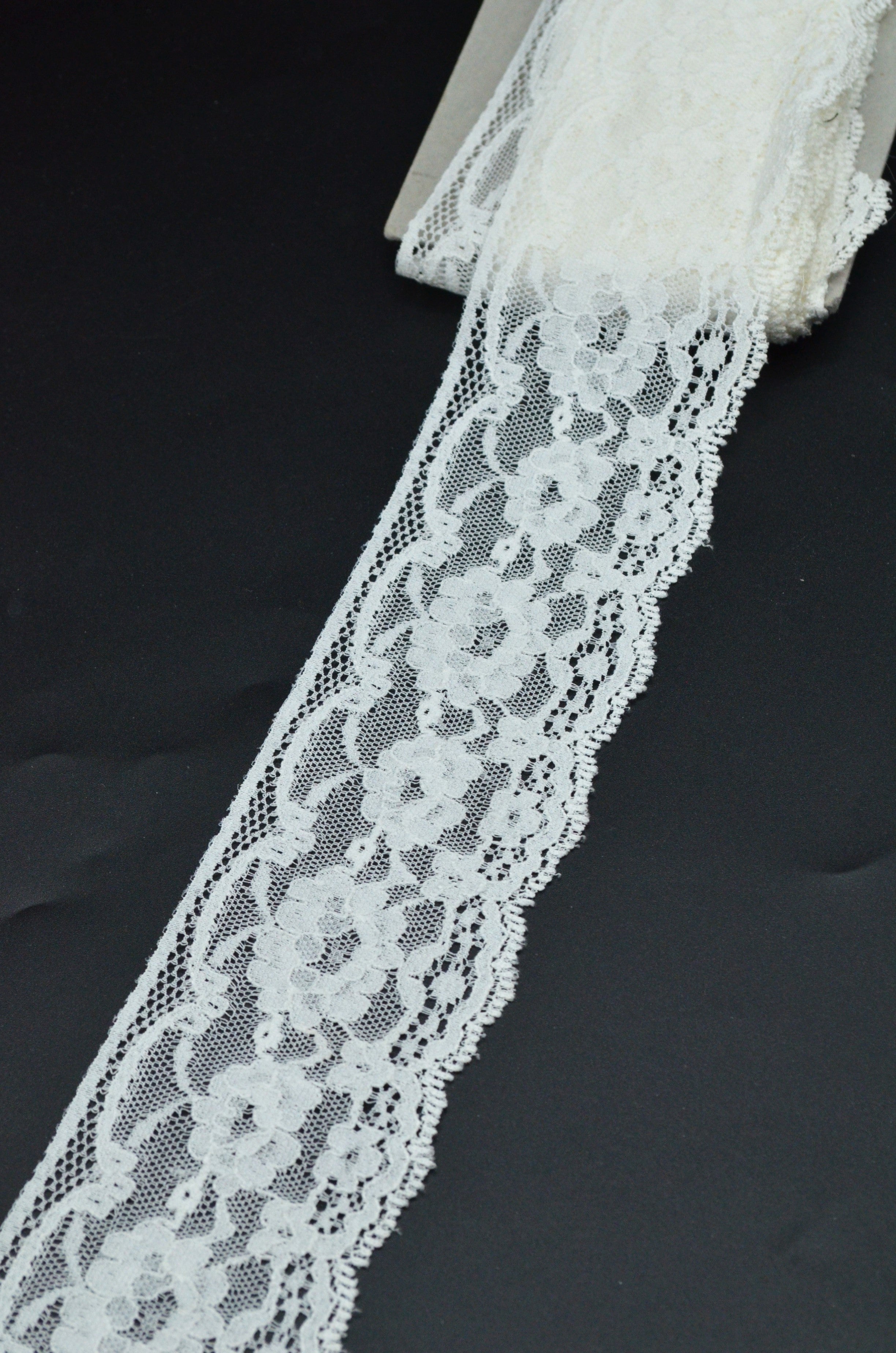 Dantela 6.70cm, Ivoire 