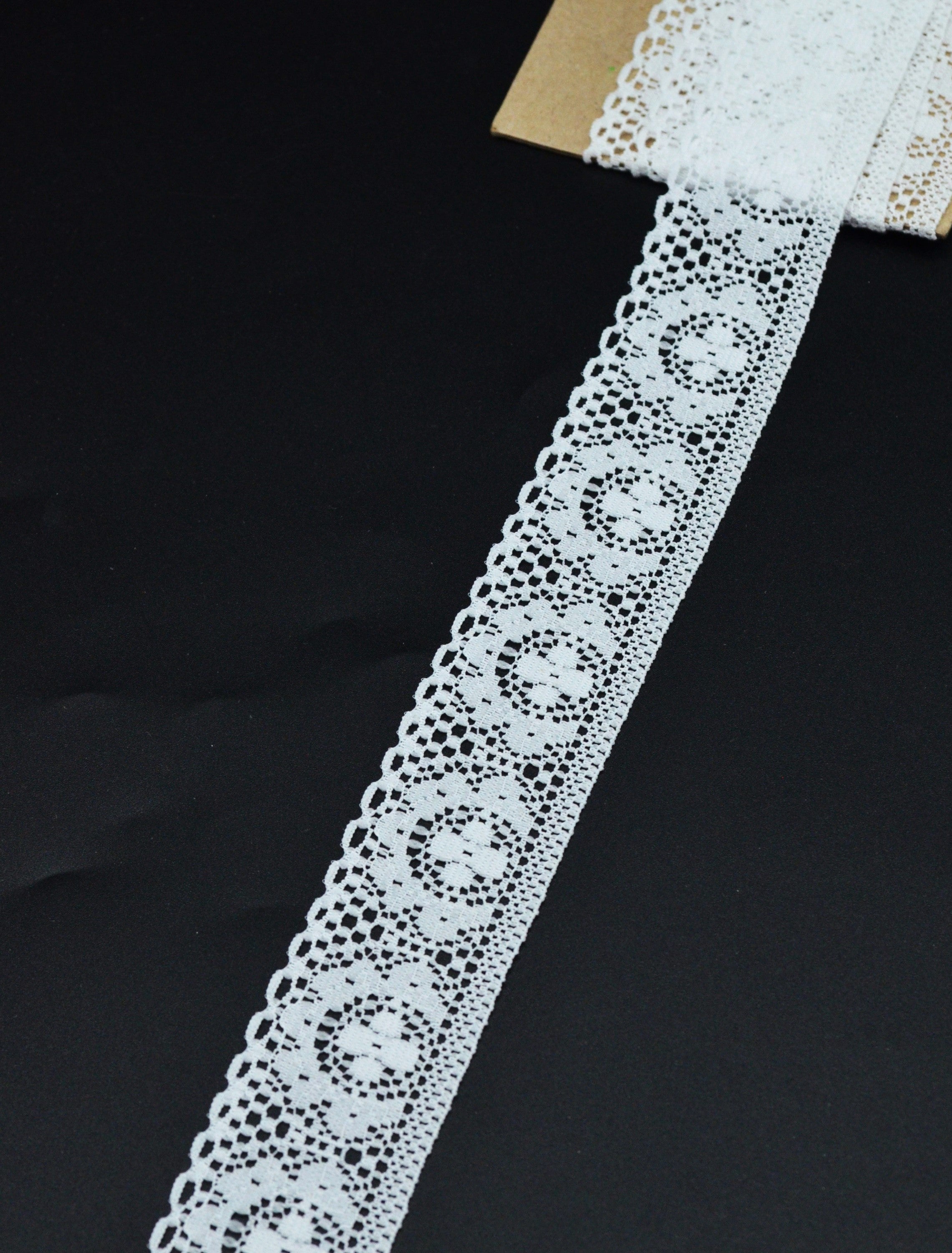 Dantela  3.50cm, Alb