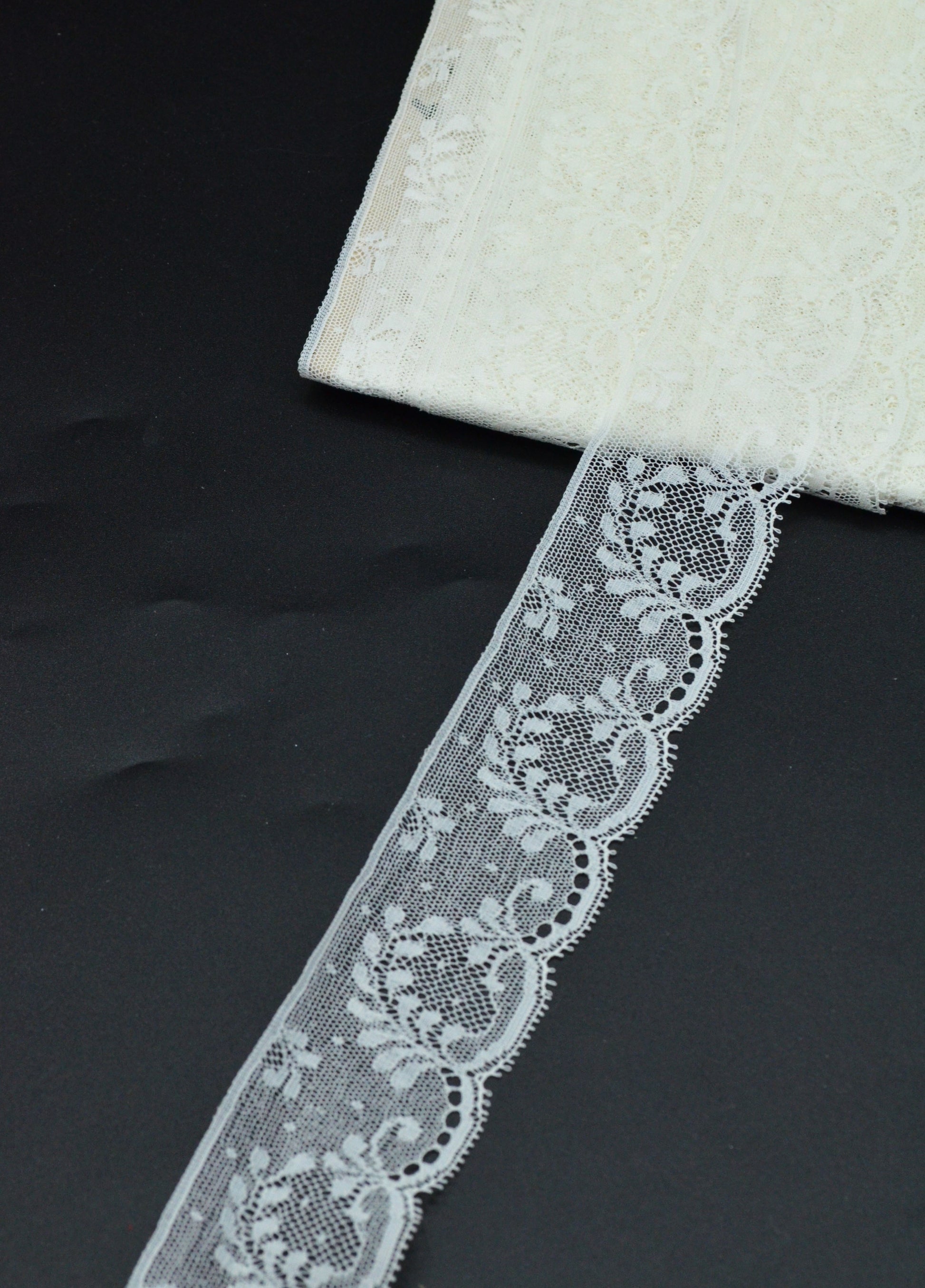 Dantela 4cm, Crem