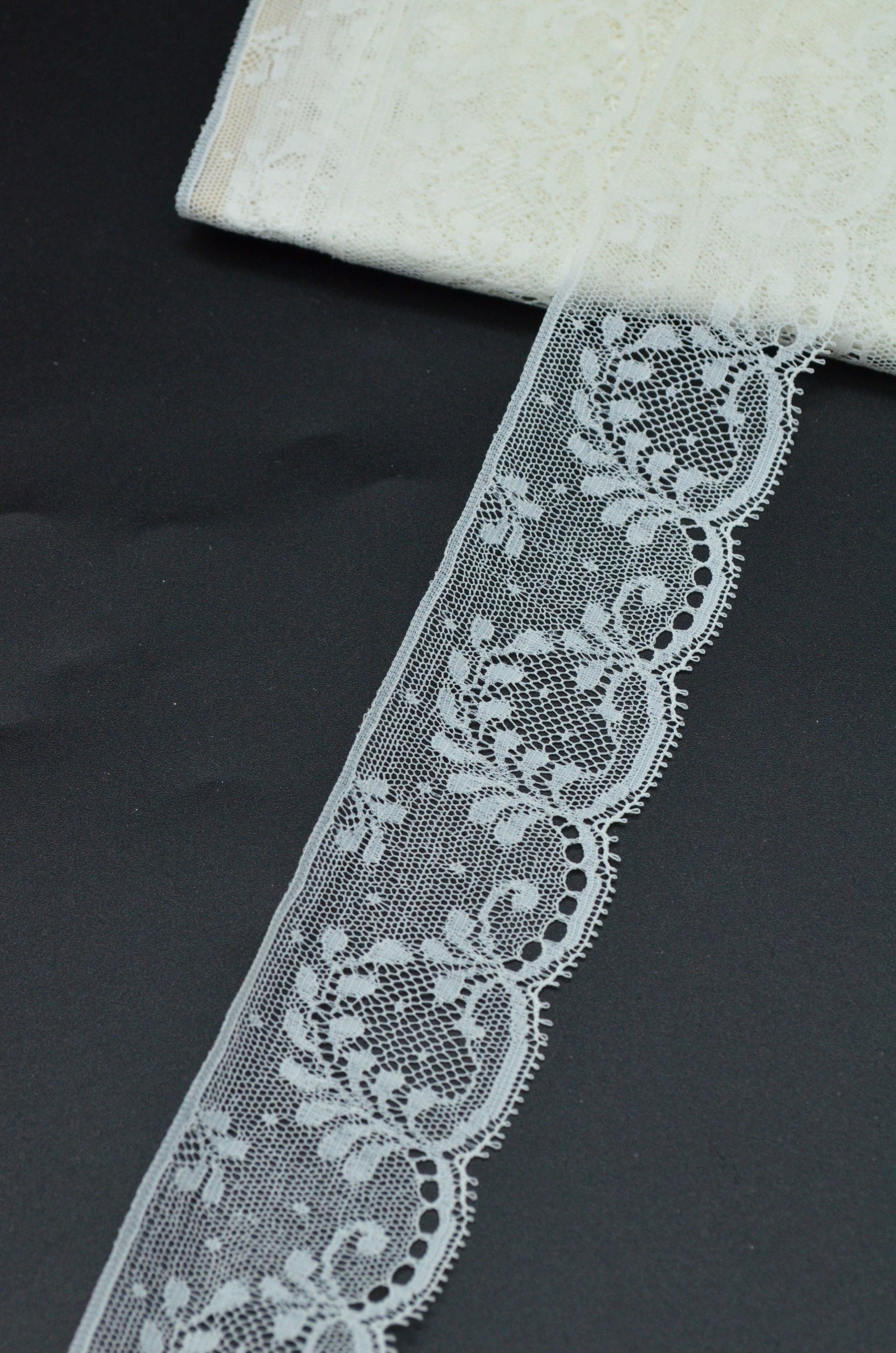 Dantela 4cm, Crem
