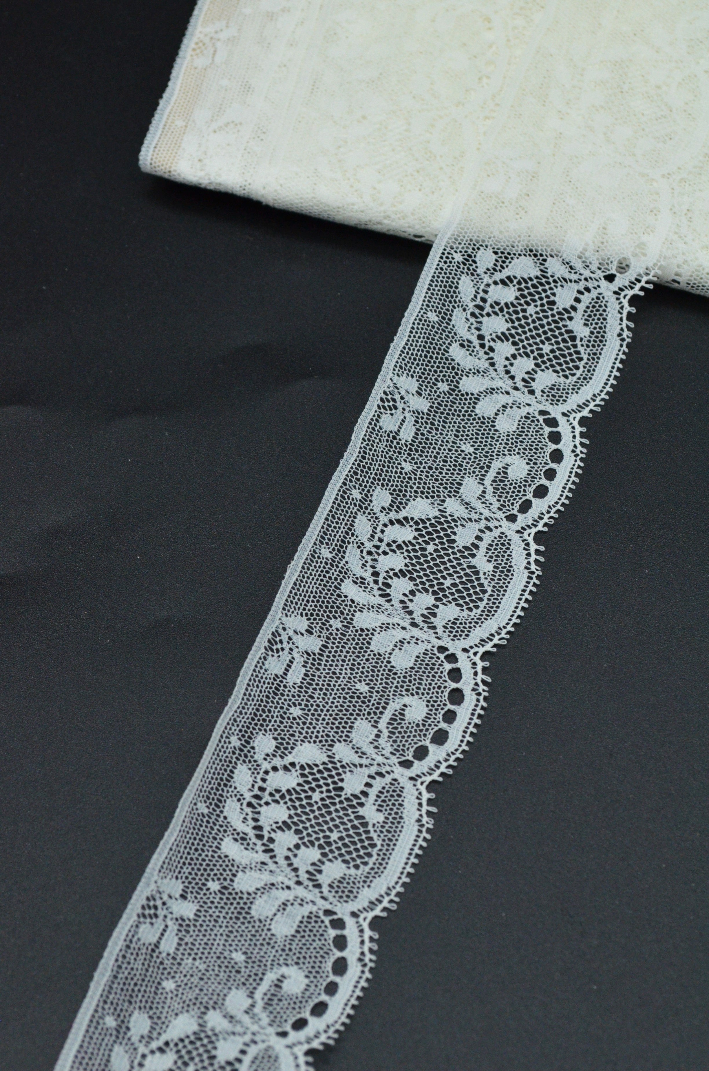 Dantela 4cm, Crem