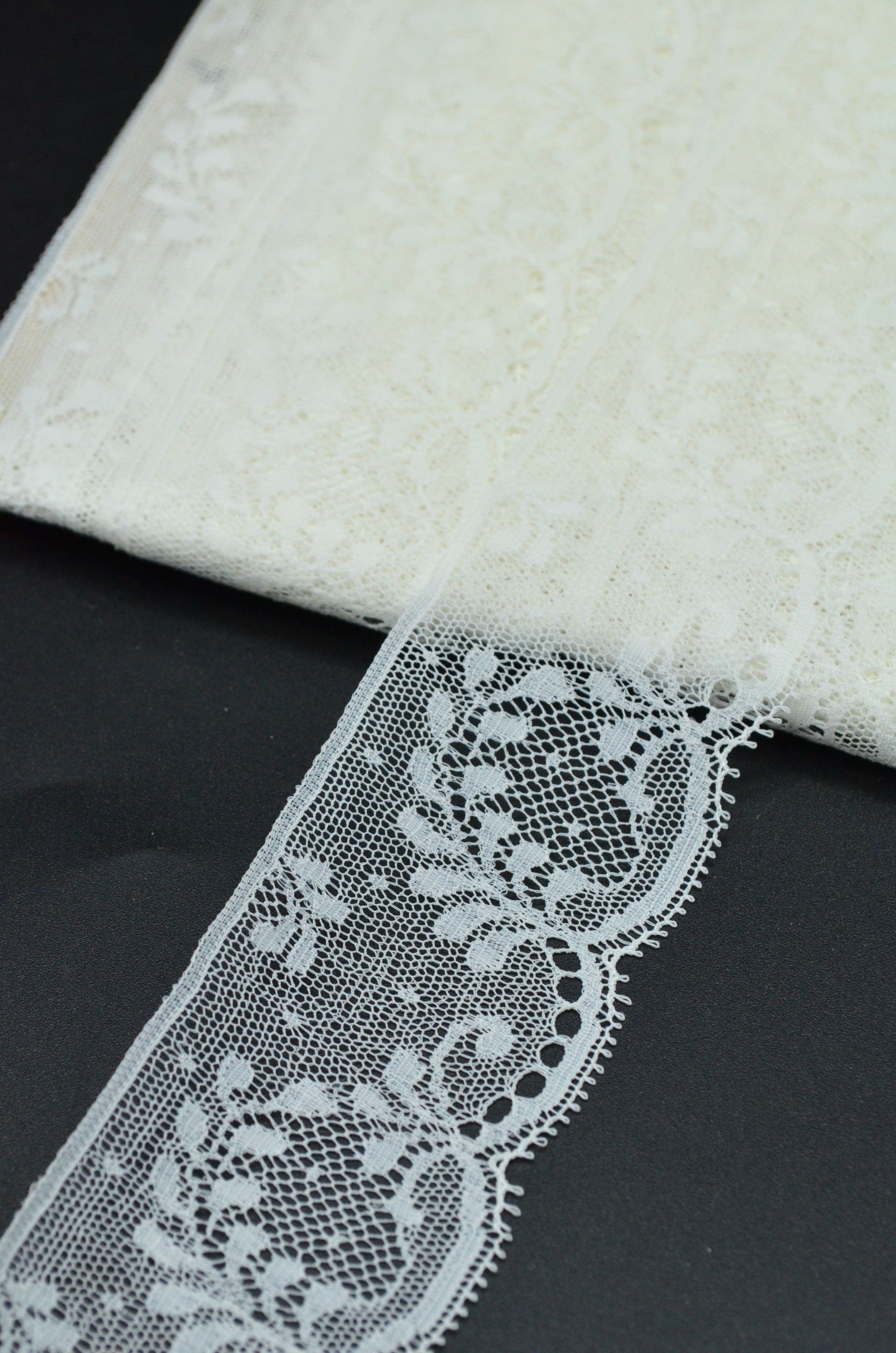 Dantela 4cm, Crem