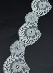 Dantela 8cm, Ivoire 