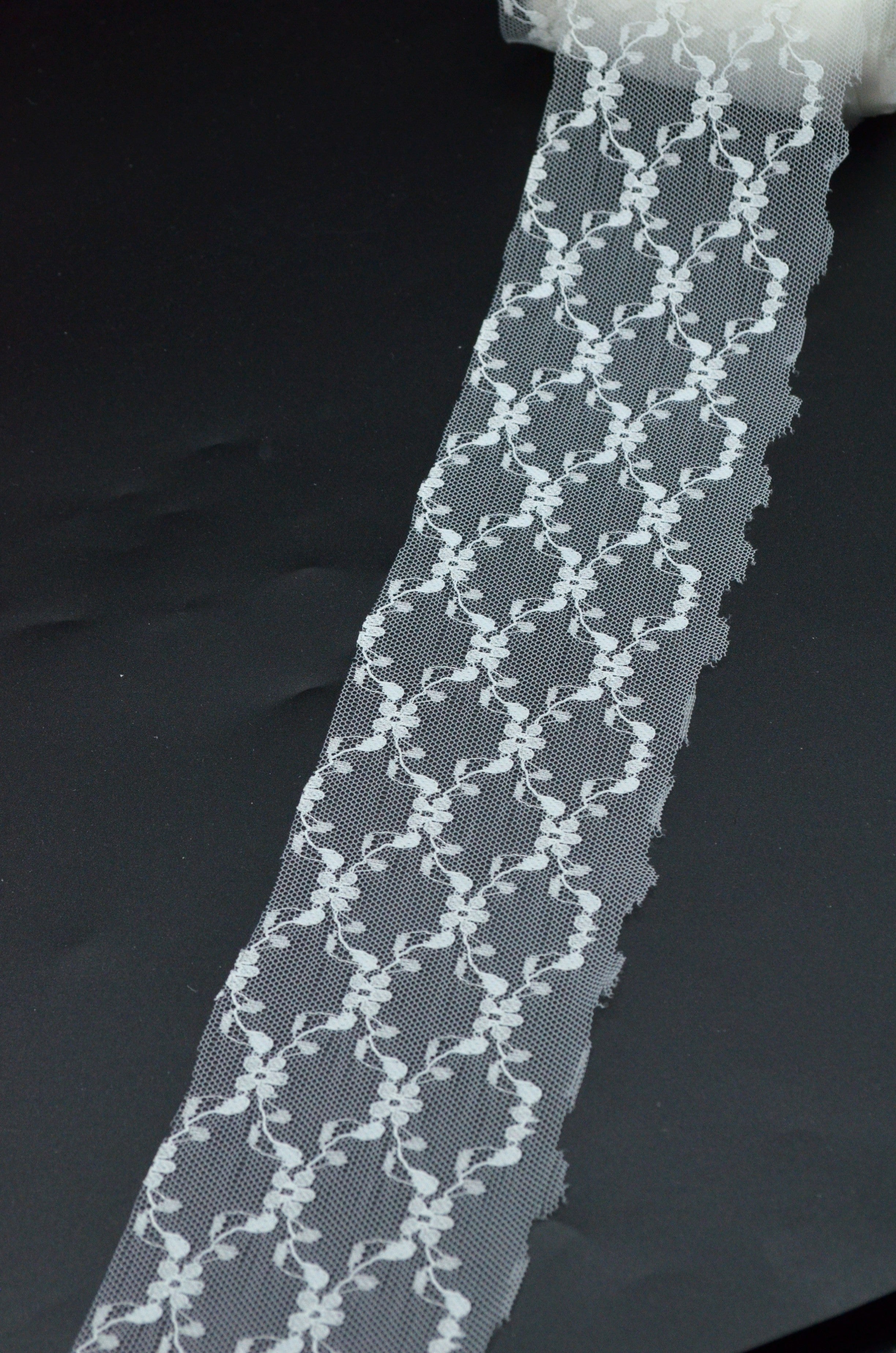 Dantela 8cm, Ivoire 