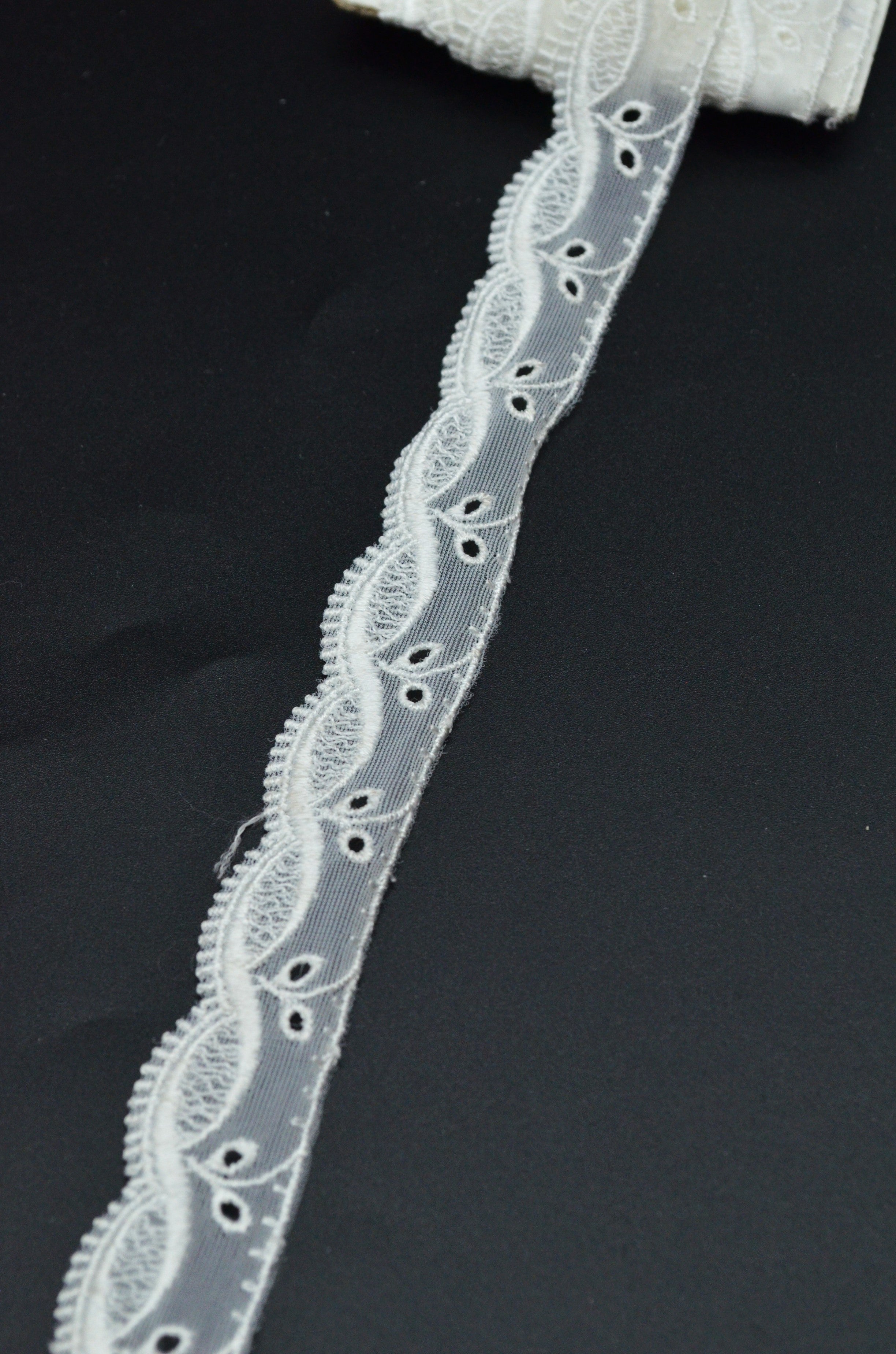 Dantela 2.20cm, Ivoire 