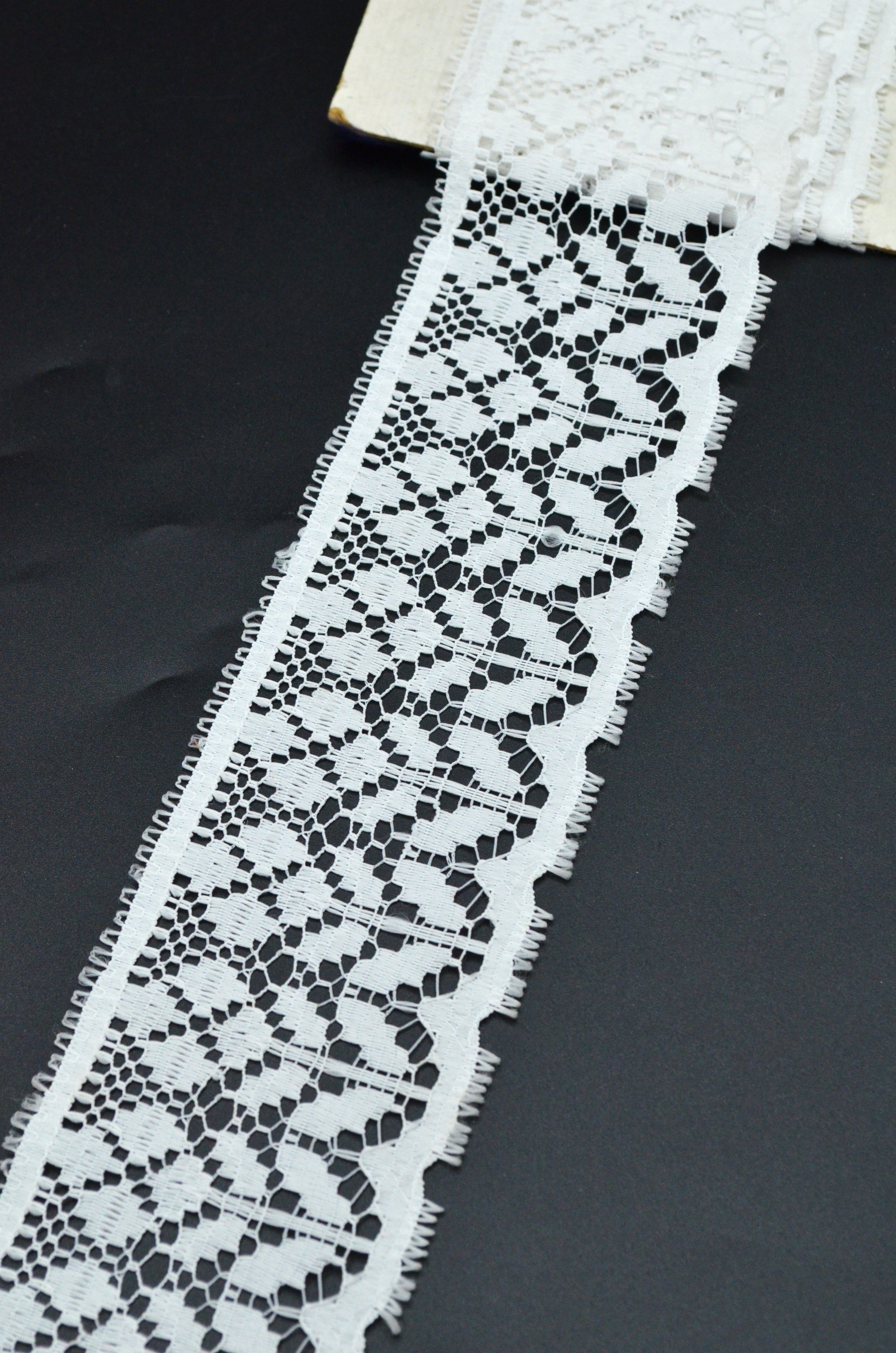 Dantela  7.50cm, Alb