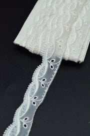 Dantela 2.20cm, Ivoire 