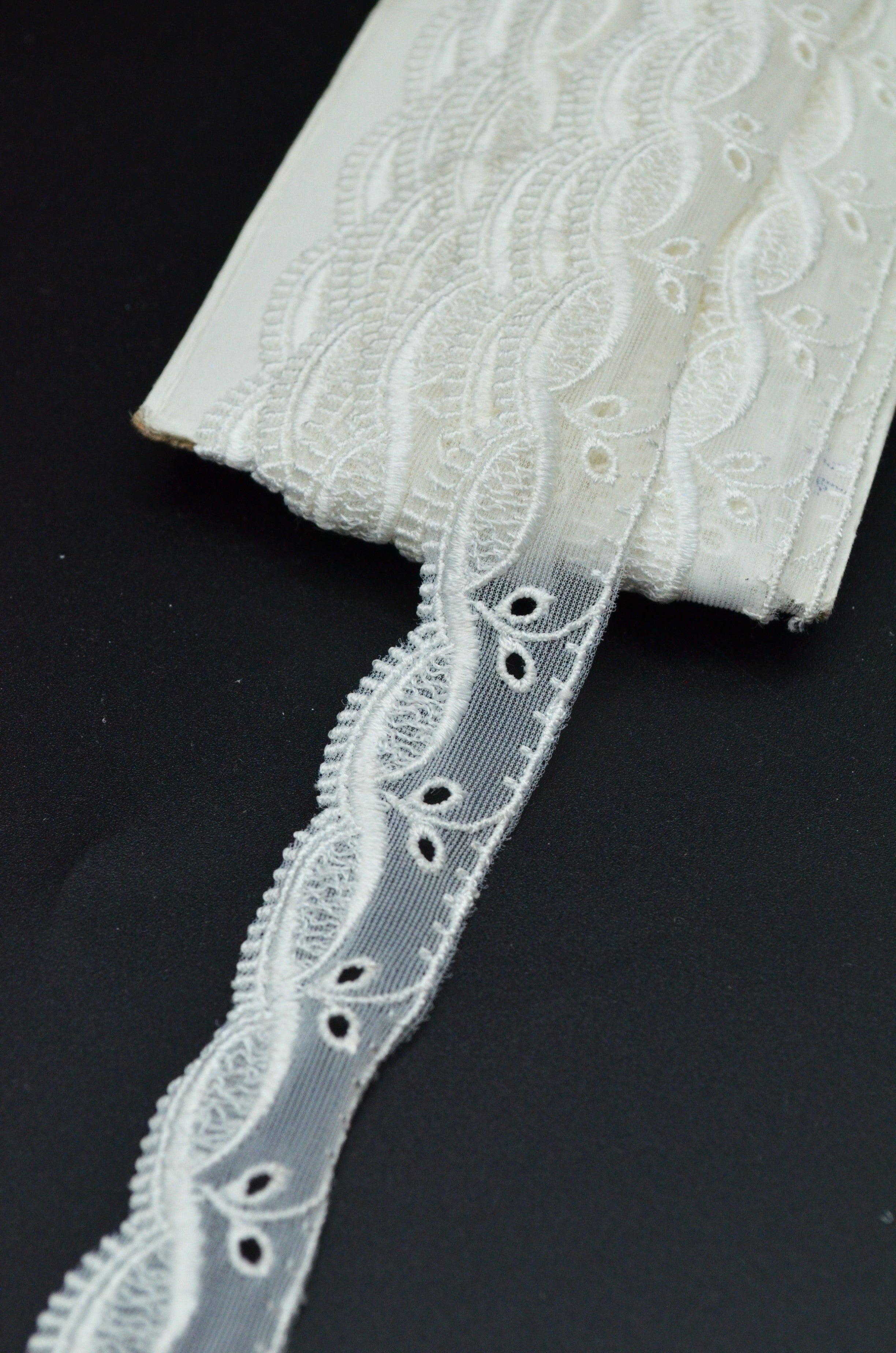 Dantela 2.20cm, Ivoire 