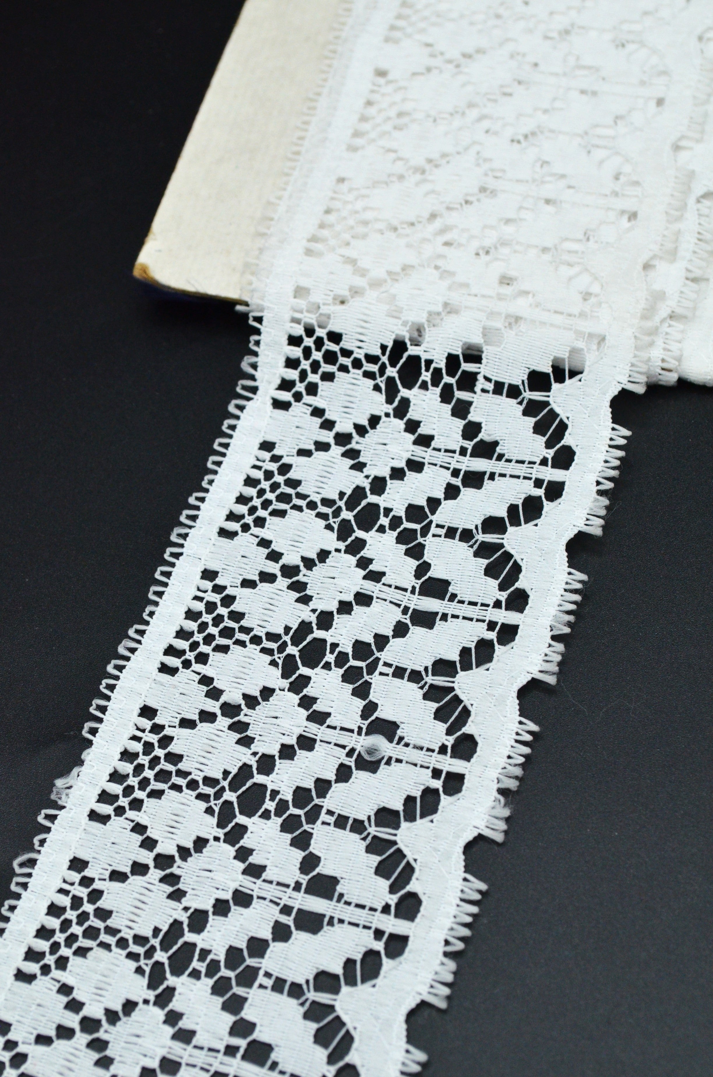 Dantela  7.50cm, Alb