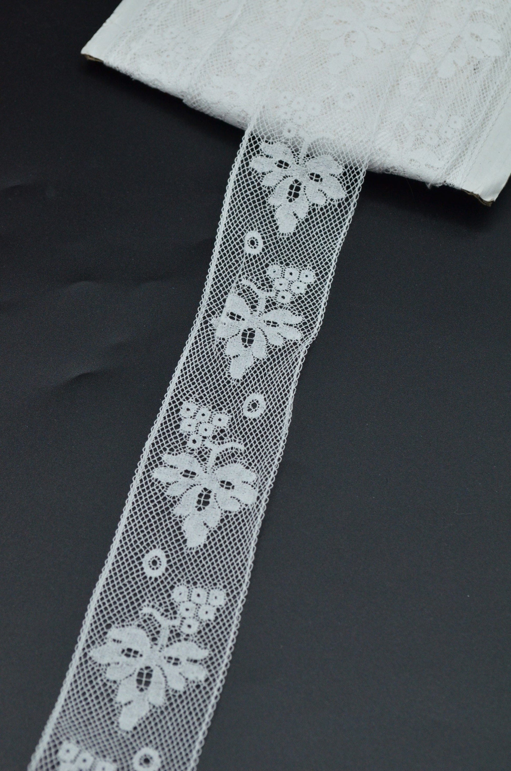 Dantela  4.30cm, Alb