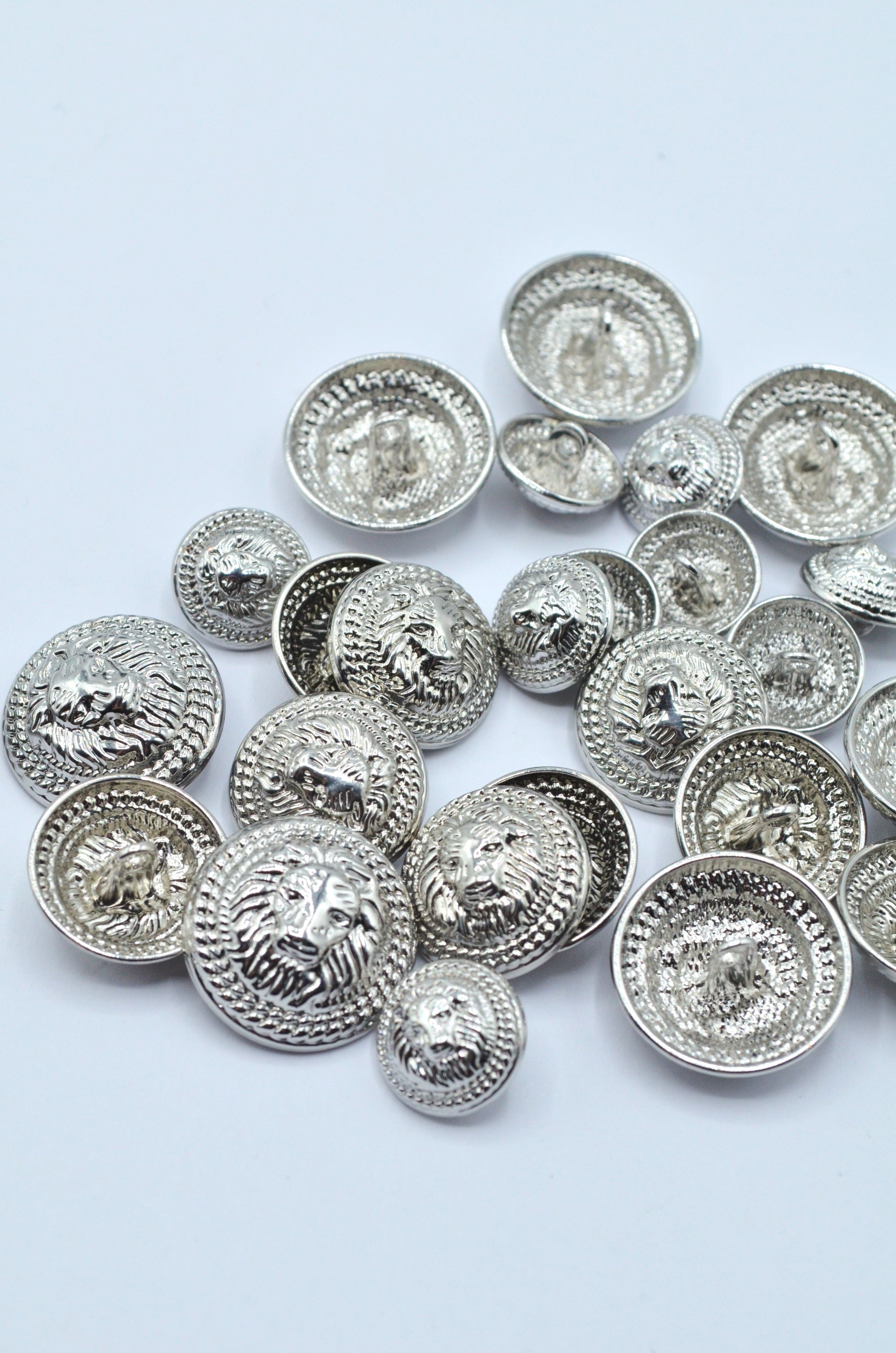 Nasturi Metalici Argintii