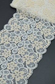 Dantela Elastica 14cm, Crem