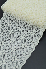 Dantela Elastica 13.50cm, Crem