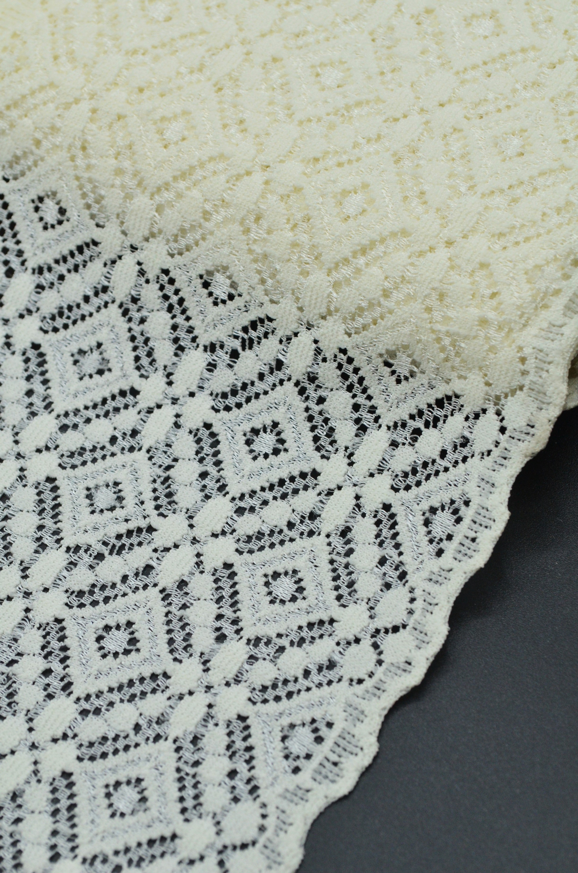Dantela Elastica 13.50cm, Crem