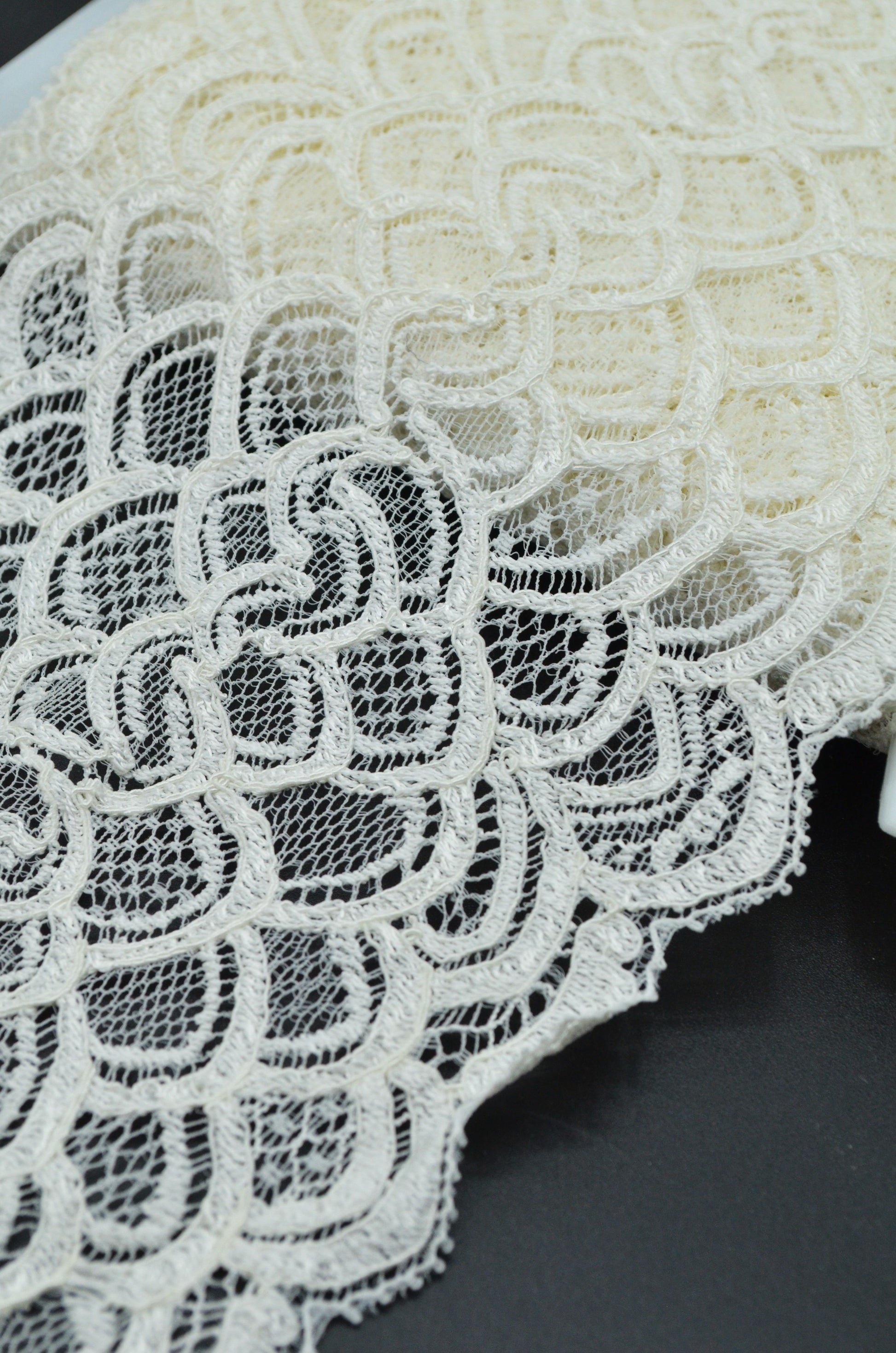 Dantela Elastica 14cm, Crem