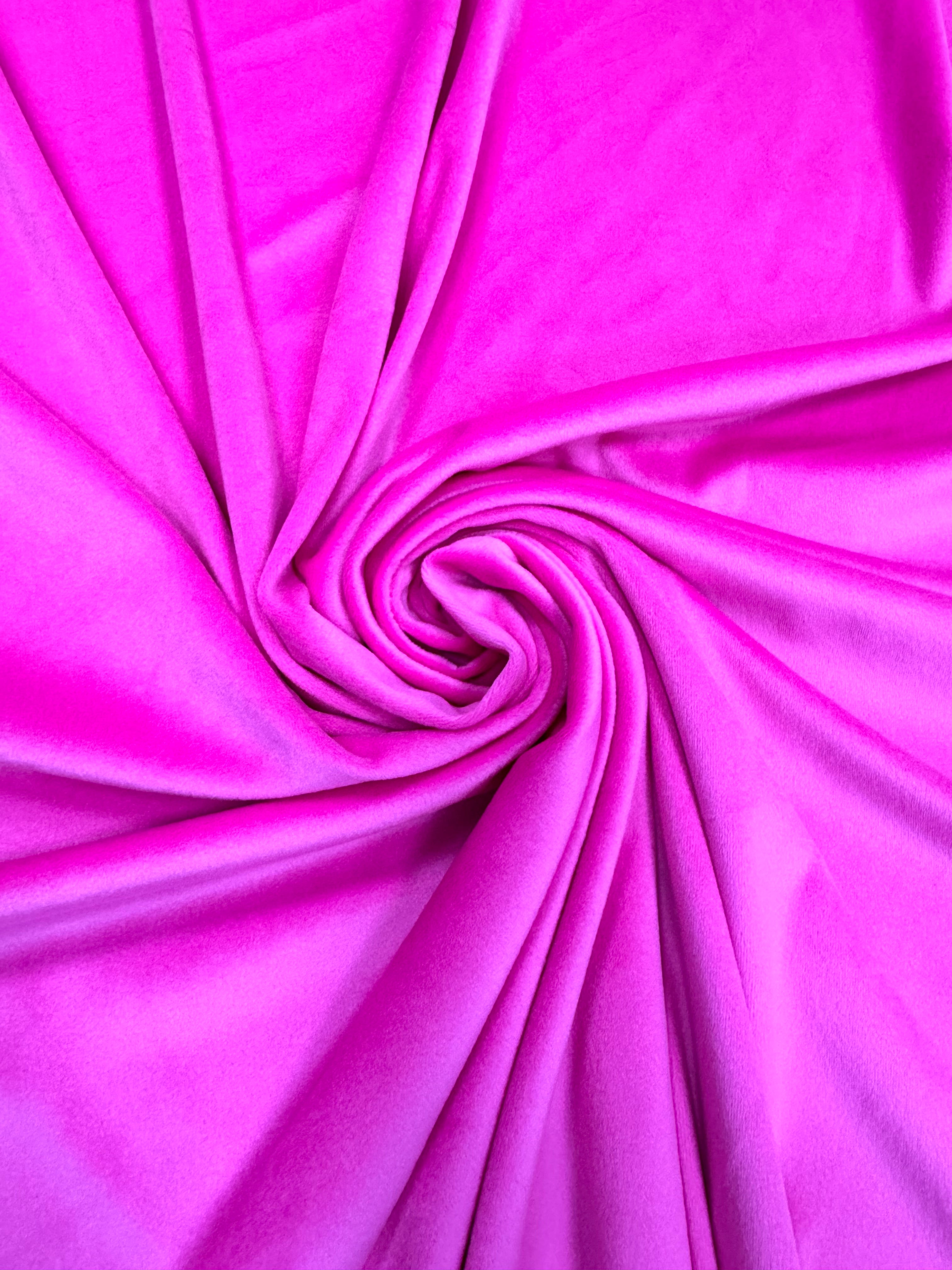 Catifea Elastica Soft - Fucsia