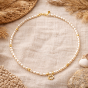 Colier Din Perle Si Argint 925