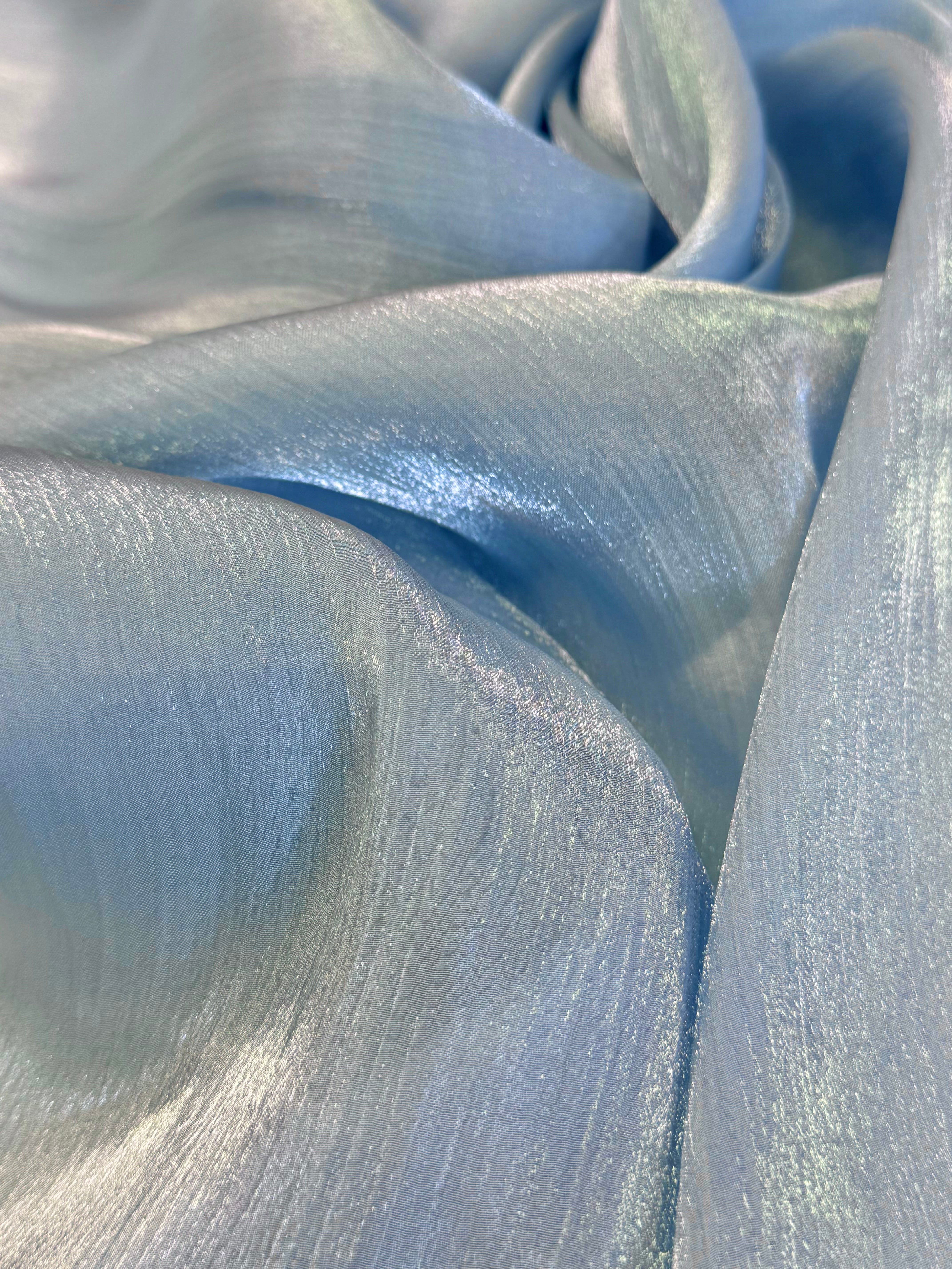 Voal Metalizat Bleu
