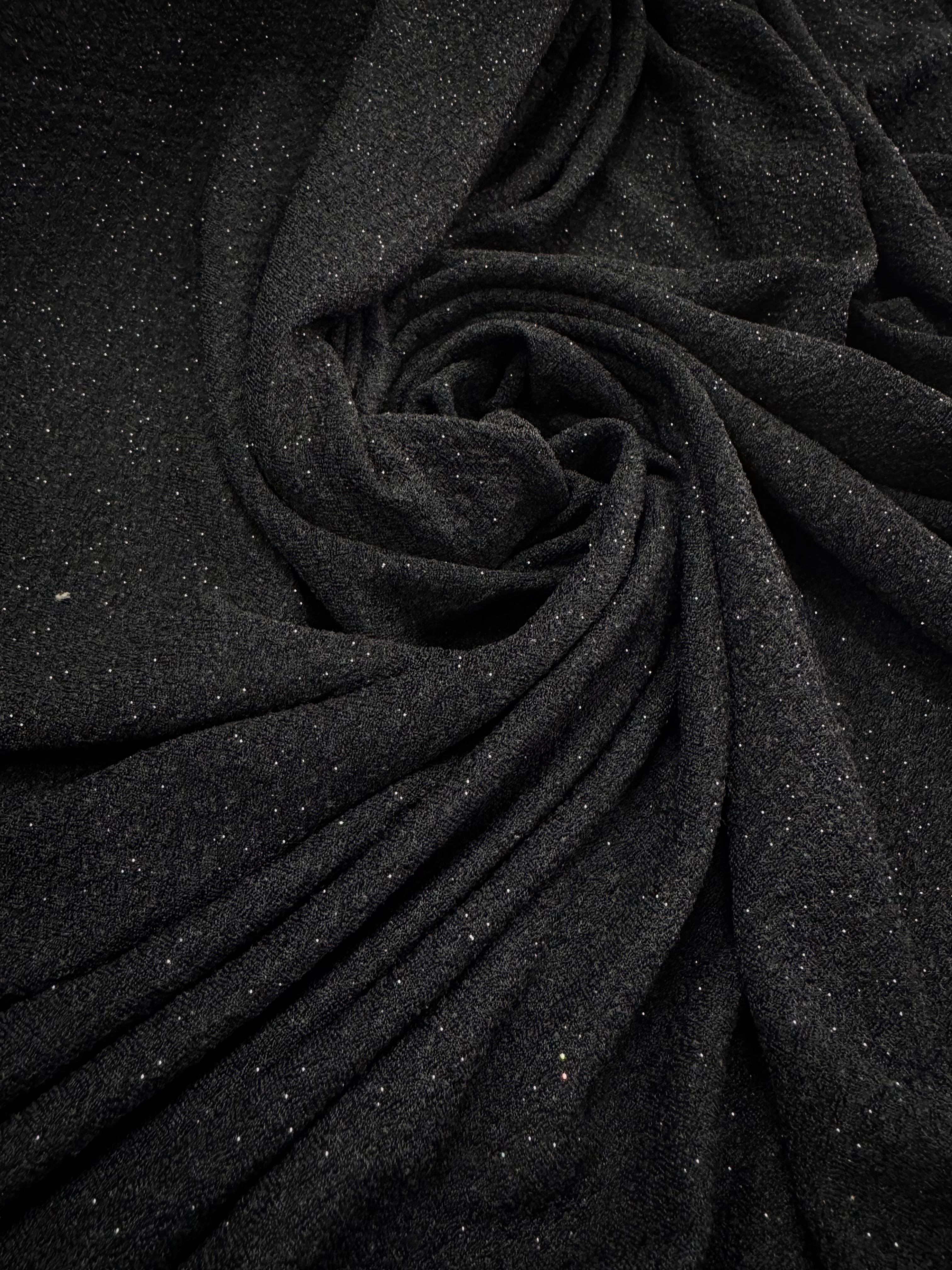 Lurex Negru Cu Argintiu