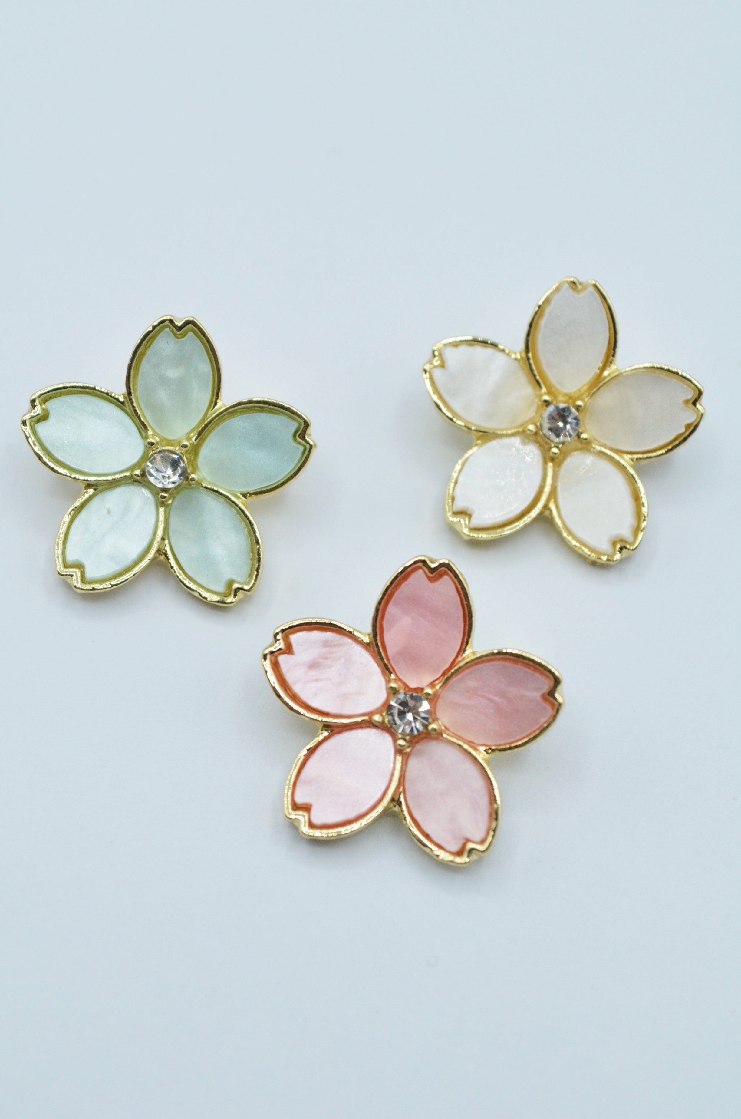 Brosa Floare, 21mm, Pret/Buc