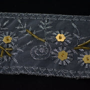 Pasmanterie Organza Cu margele Aurii, 5,80 cm