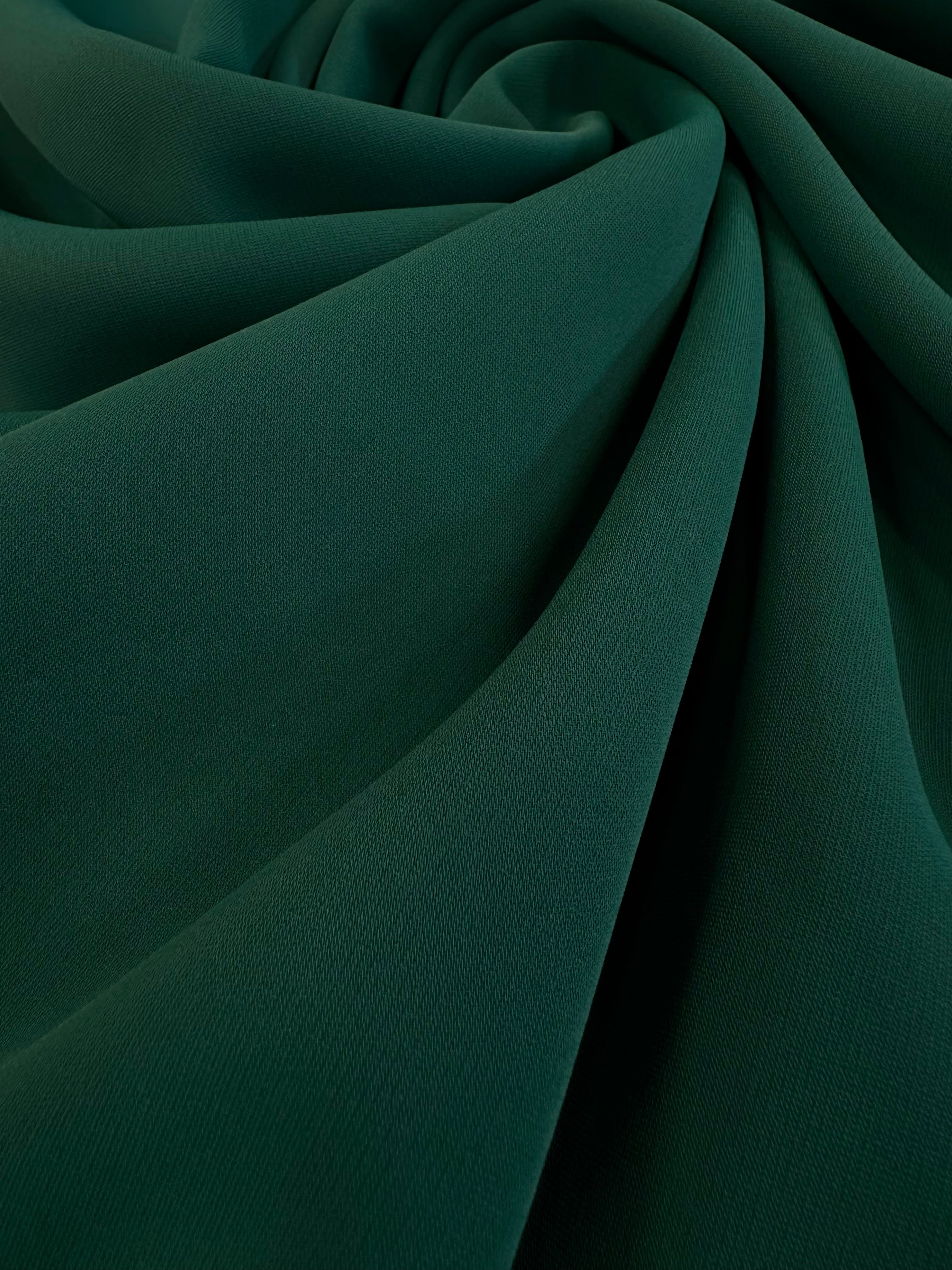 Triplu Voal Ușor Elastic Verde