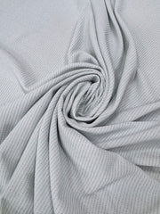 Lurex alb cu argintiu