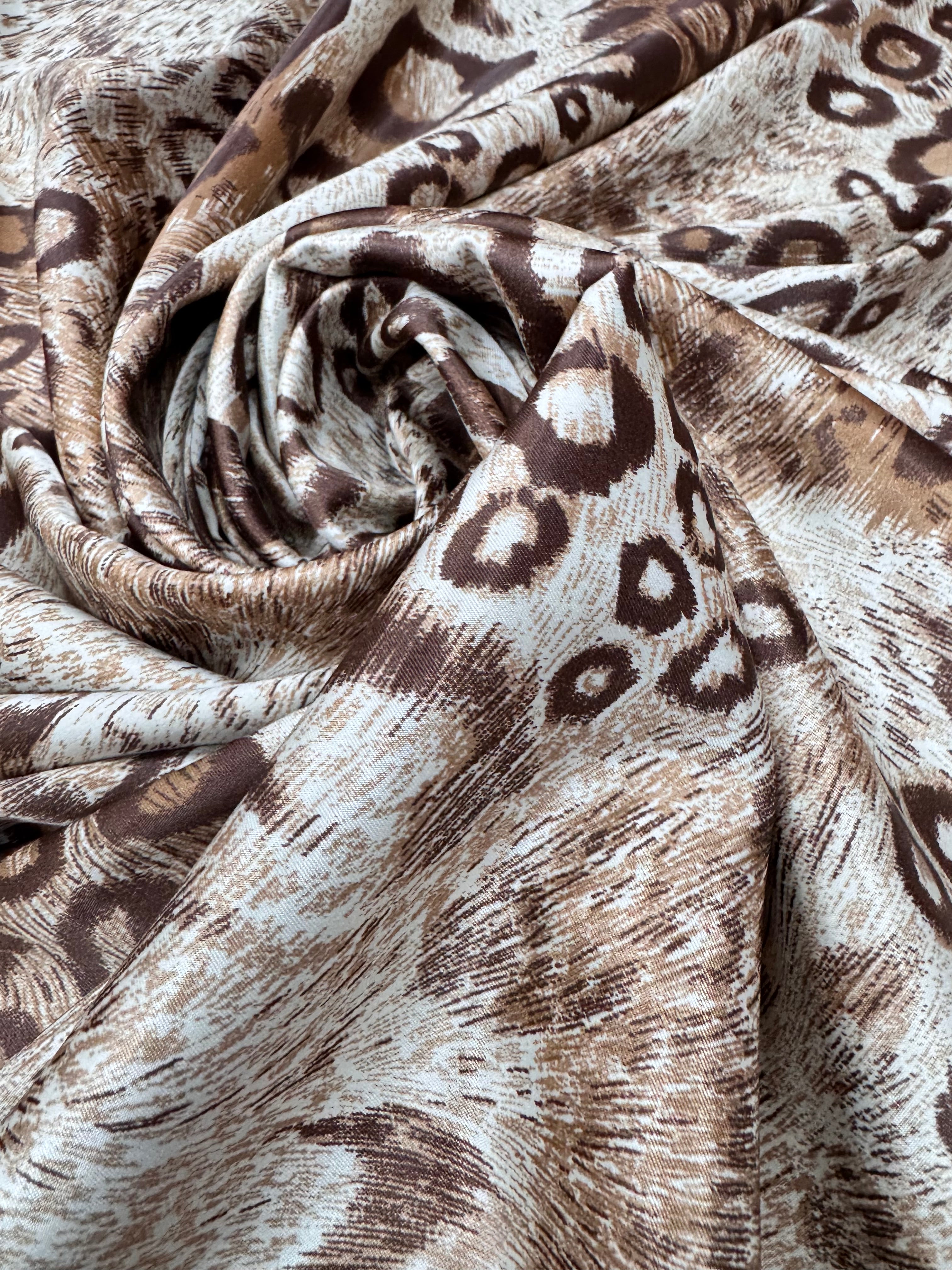 Matase Imprimata Animal Print