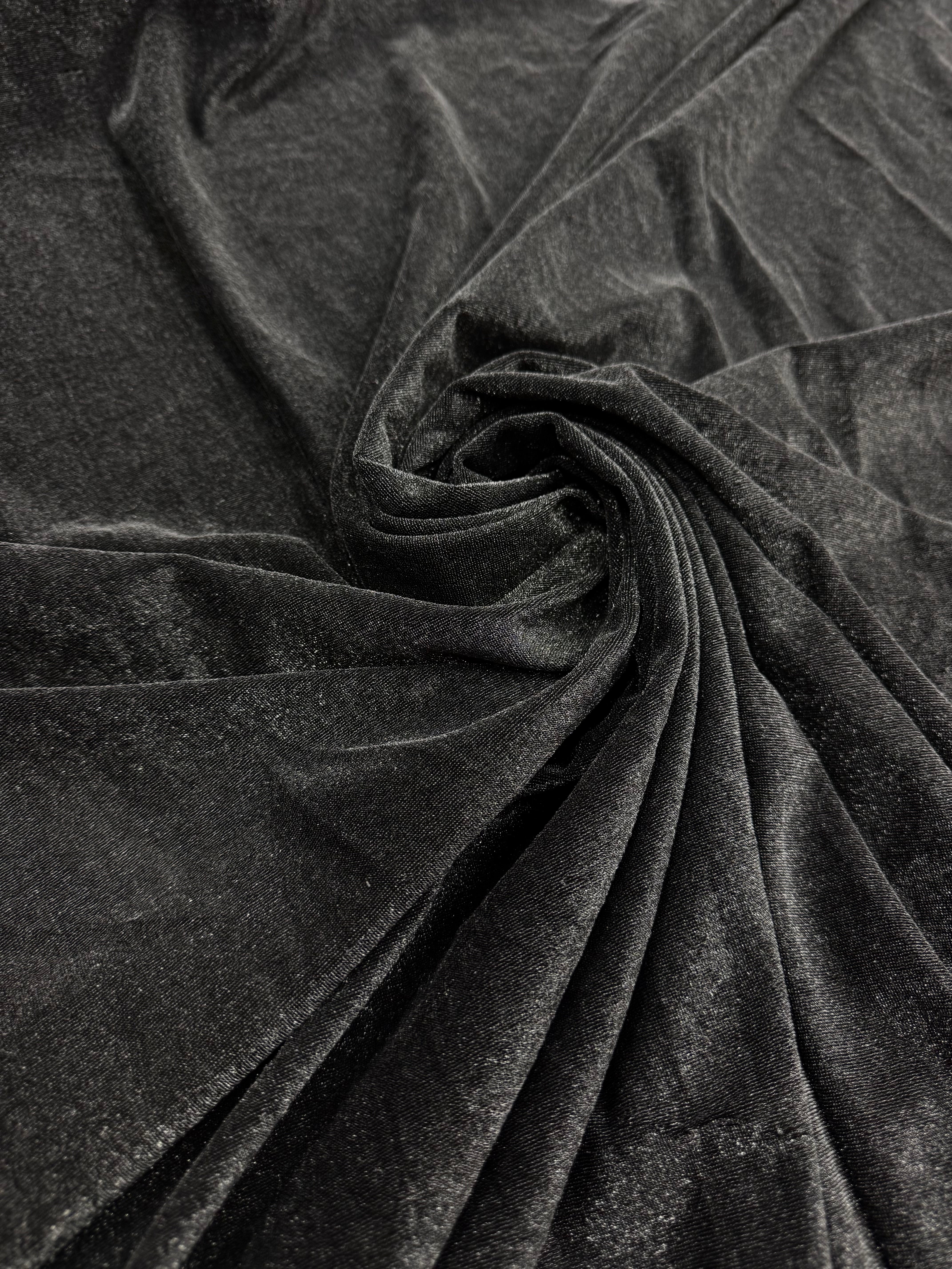 Lurex negru cu argintiu