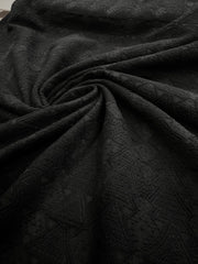 Brocard elastic Negru -  1.20m lățime