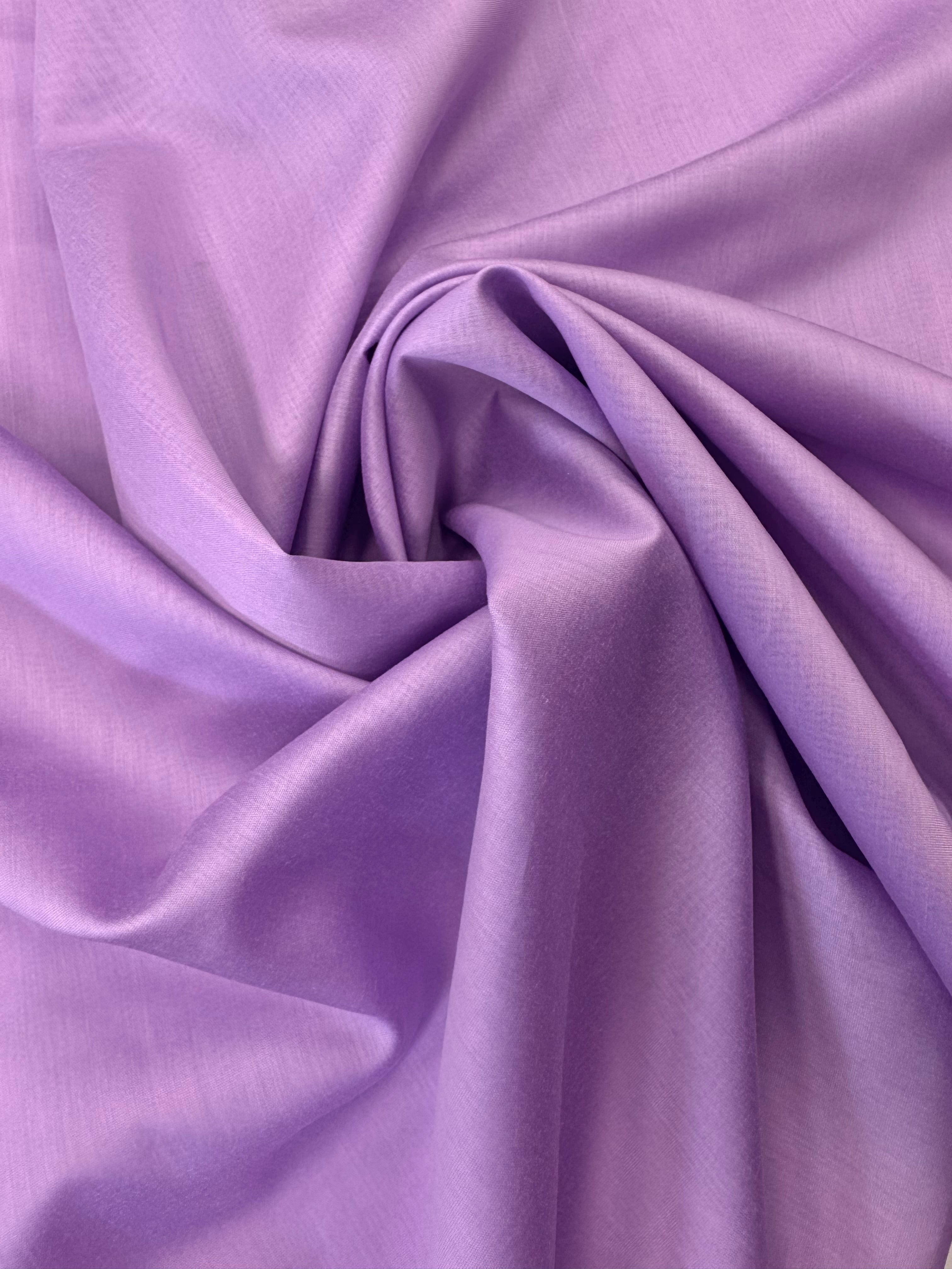 Batist De Bumbac Fin Satinat, Lila