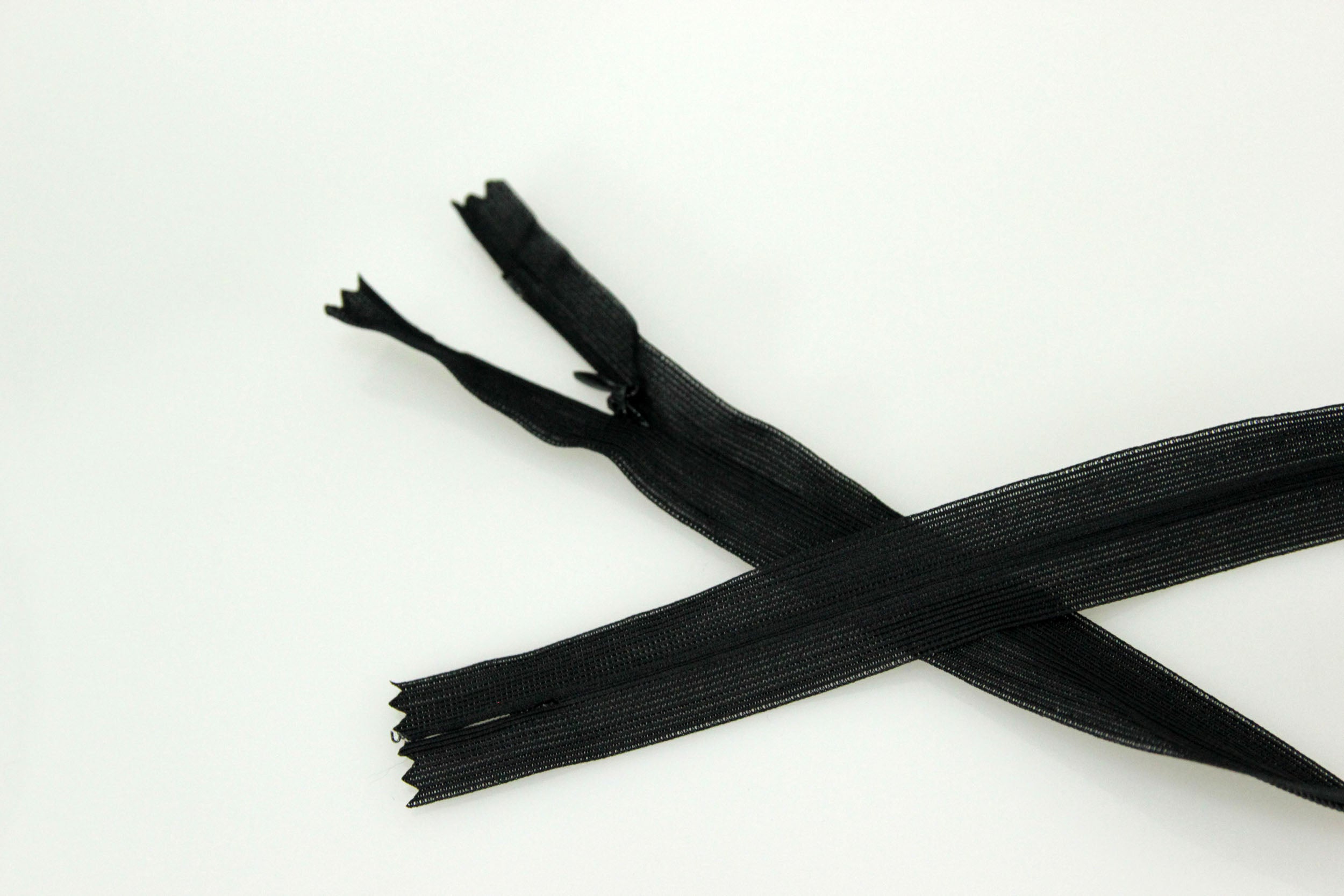 Fermoar Ascuns 60 cm, Negru
