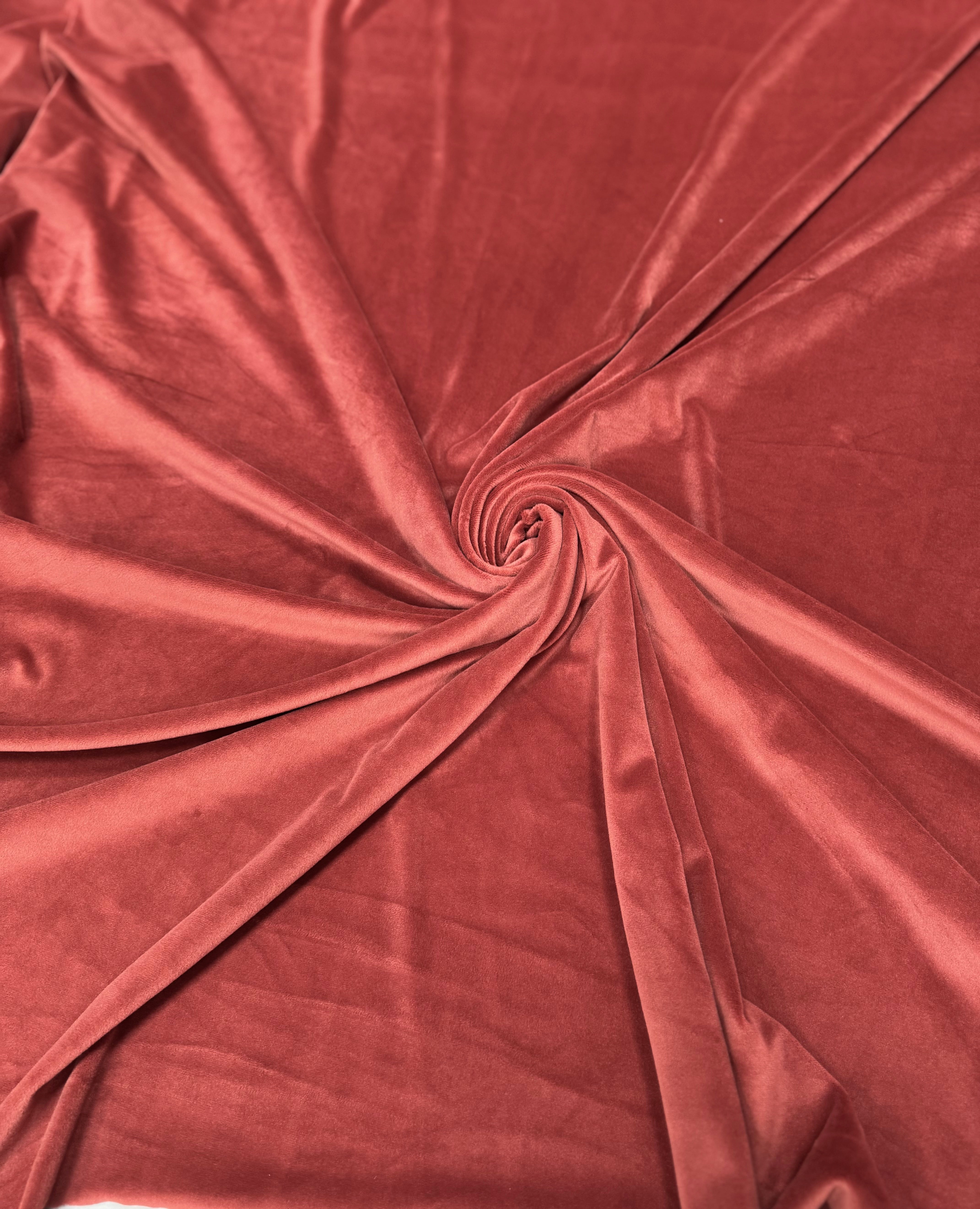 Catifea Elastica Soft - Caramiziu