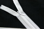 Fermoar Ascuns Alb, 60 cm